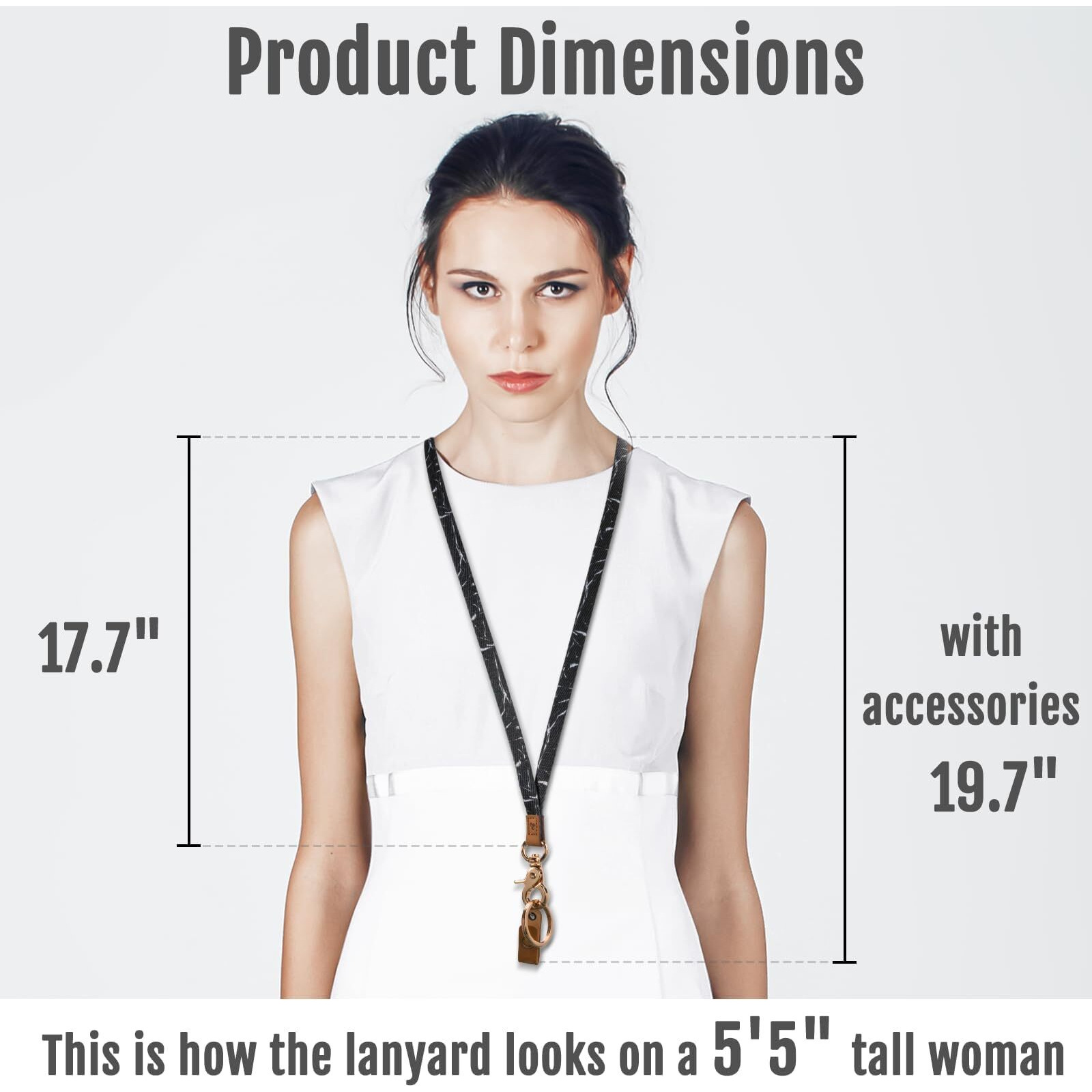 Mngarista Neck Lanyard For Keys, Floral Key Lanyard For Women, Durable Id Lanyards With Keyring And Clasp For Id Badges, School Id Or Wallets, Cactus