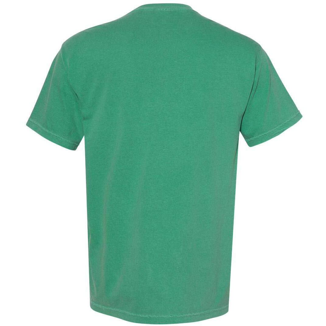 Comfort Colors Men 's Adult Short Sleeve Pocket Tee, Style 6030 (Large, Grass)