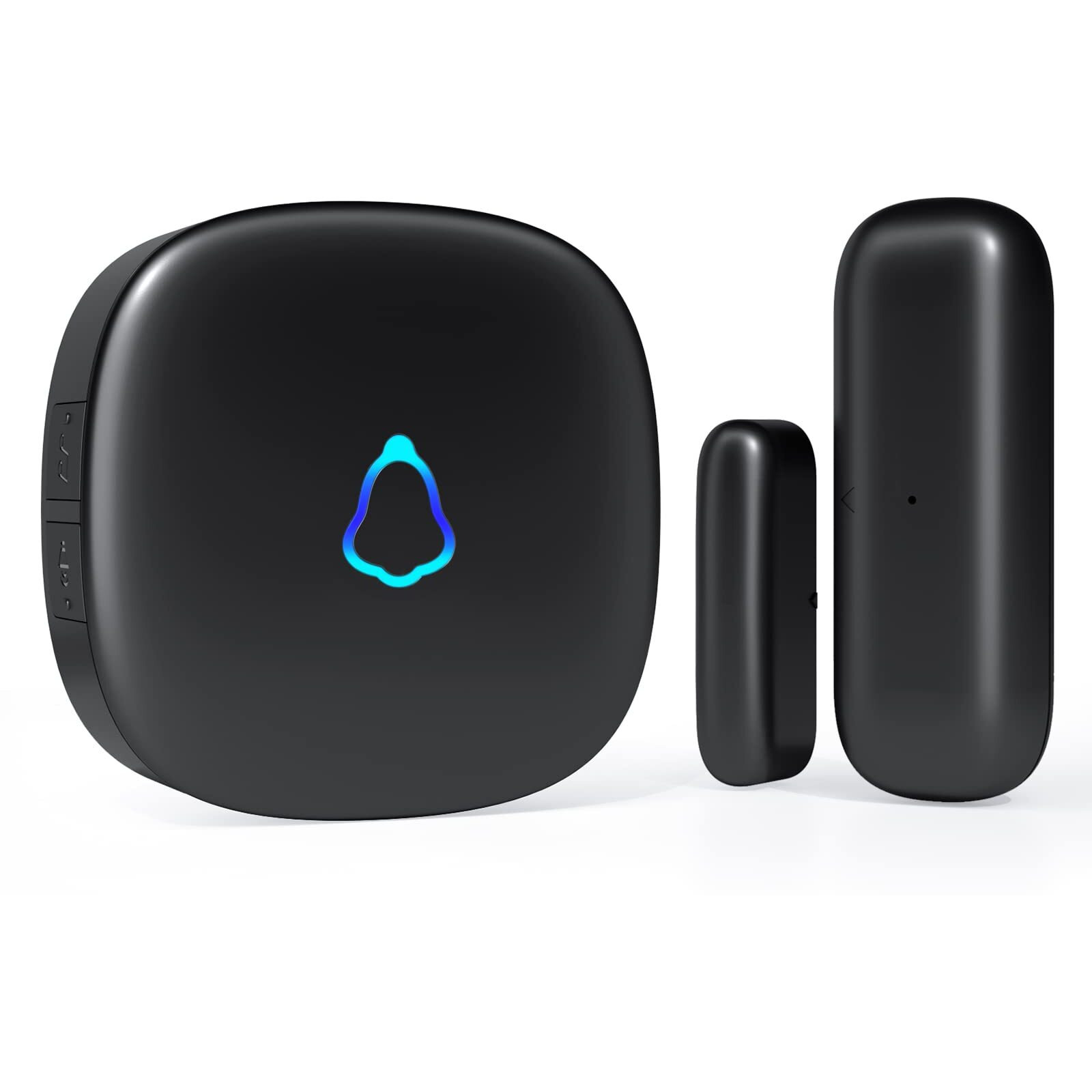 Door Chime, Metak Wireless Door Open Contact Sensor Alarm With 500 Ft Range, 58 Chimes And 5 Volume Levels For Business/Store/Home/Office When Entering, 1 Transmitter + 1 Plug-In Receiver
