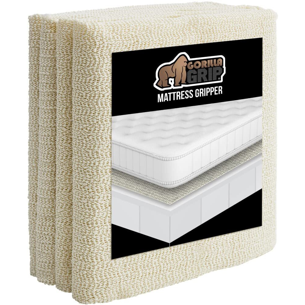 Gorilla Grip Original Mattress Slide Stopper And Gripper, Armchair, Keep Bed And Topper Pad From Sliding For Sofa, Couch, Chair Cushion, Mattresses, Easy Trim Slip Resistant, Grips Helps Stop Slipping