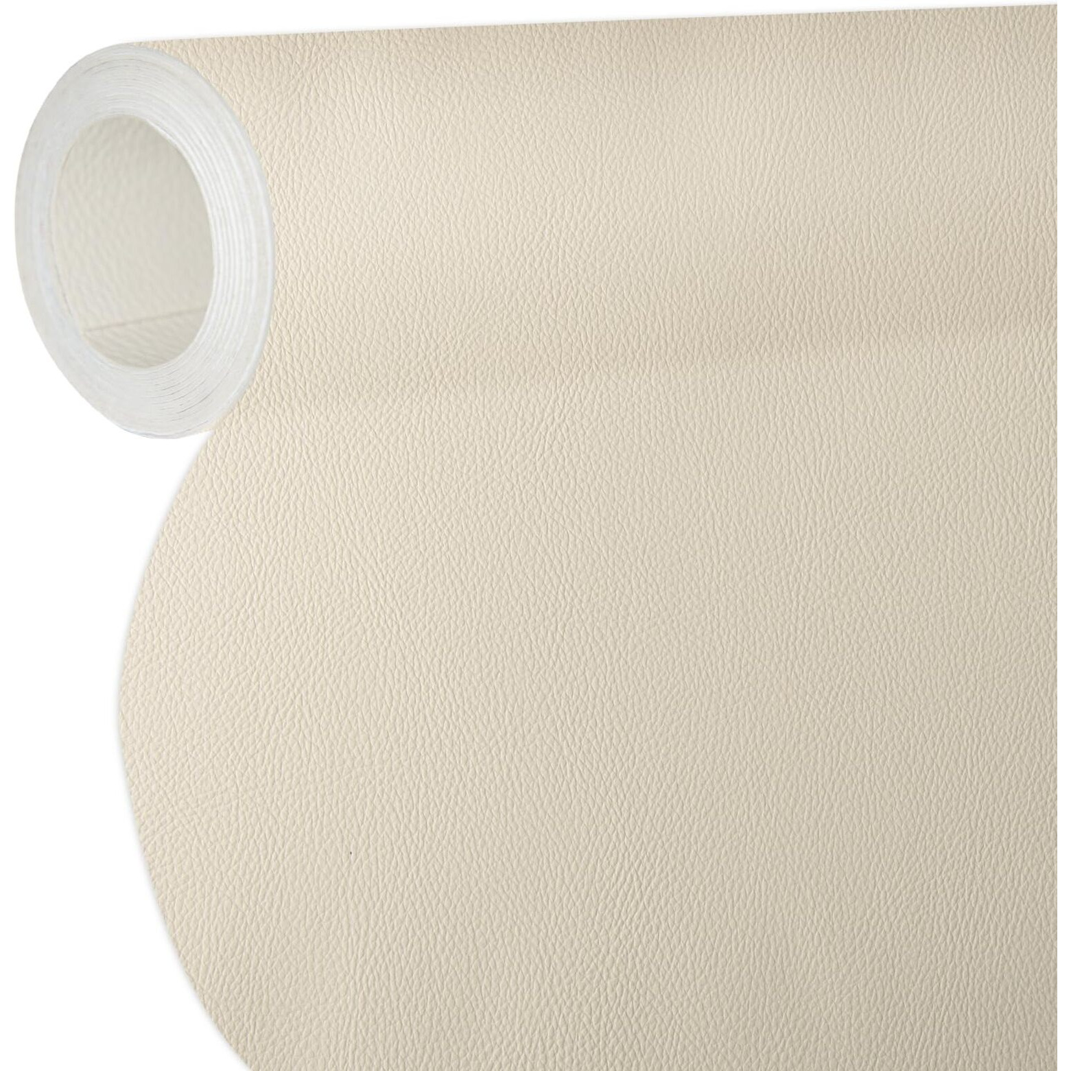 Bonaier Leather Repair Patch 17X79 Inch Large Self-Adhesive Leather Repair Tape, Reupholster Leather Patches For Furniture Couch Chairs Car Seat (Beige, 17X79 Inch)