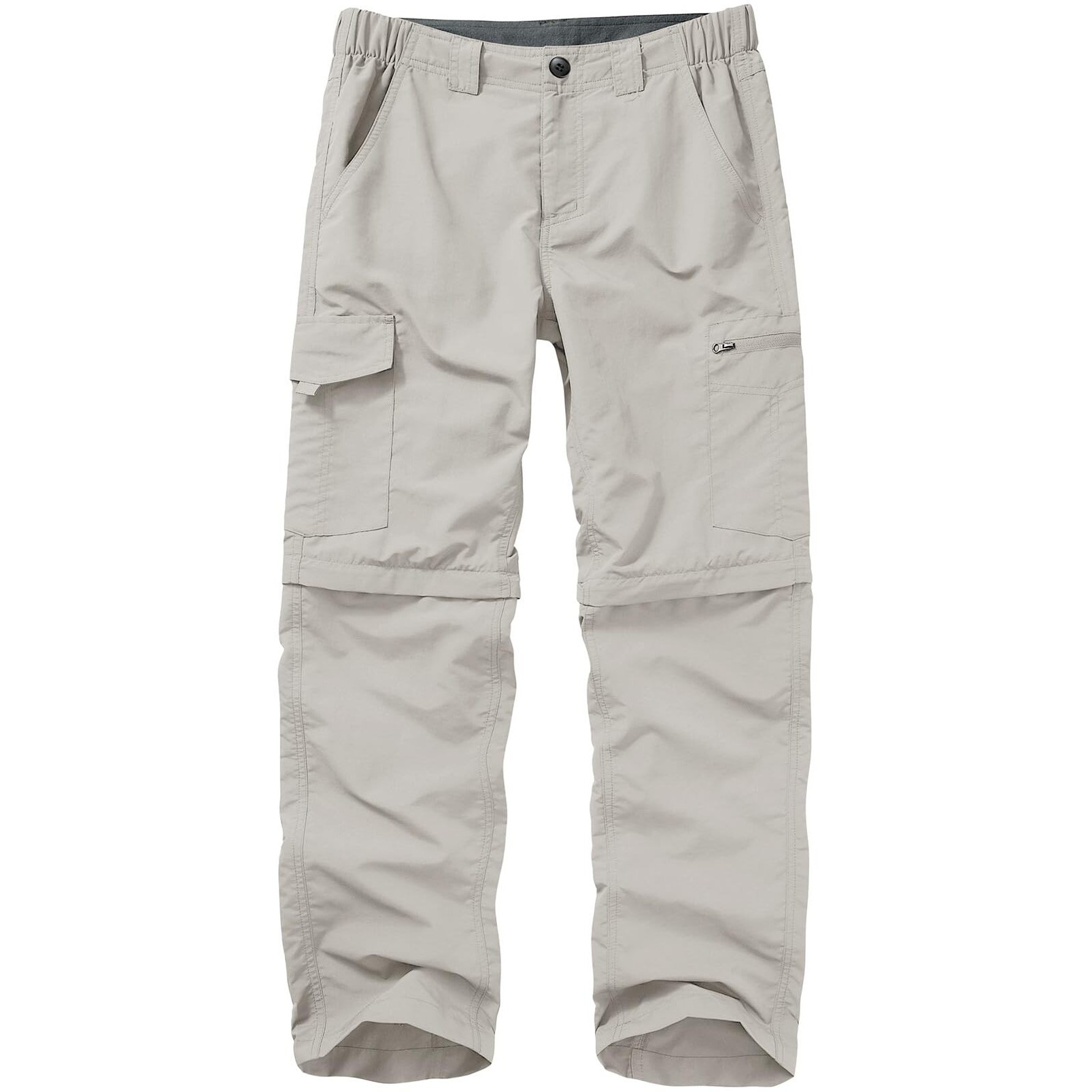 Hiking Pants For Men Boy Scout Convertible Cargo Zip Off Lightweight Quick Dry Breathable Fishing Safari Shorts,6226,Apricot,38