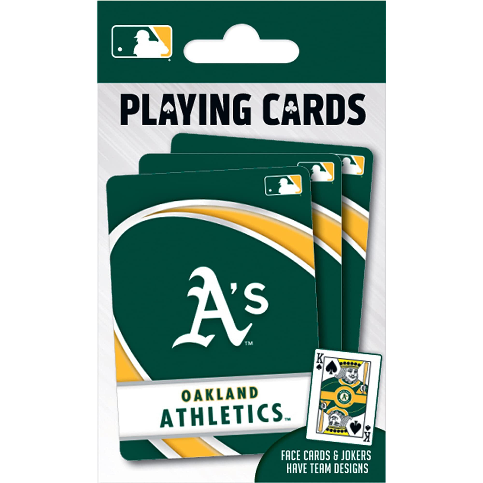 Oakland Athletics Playing Cards Logo