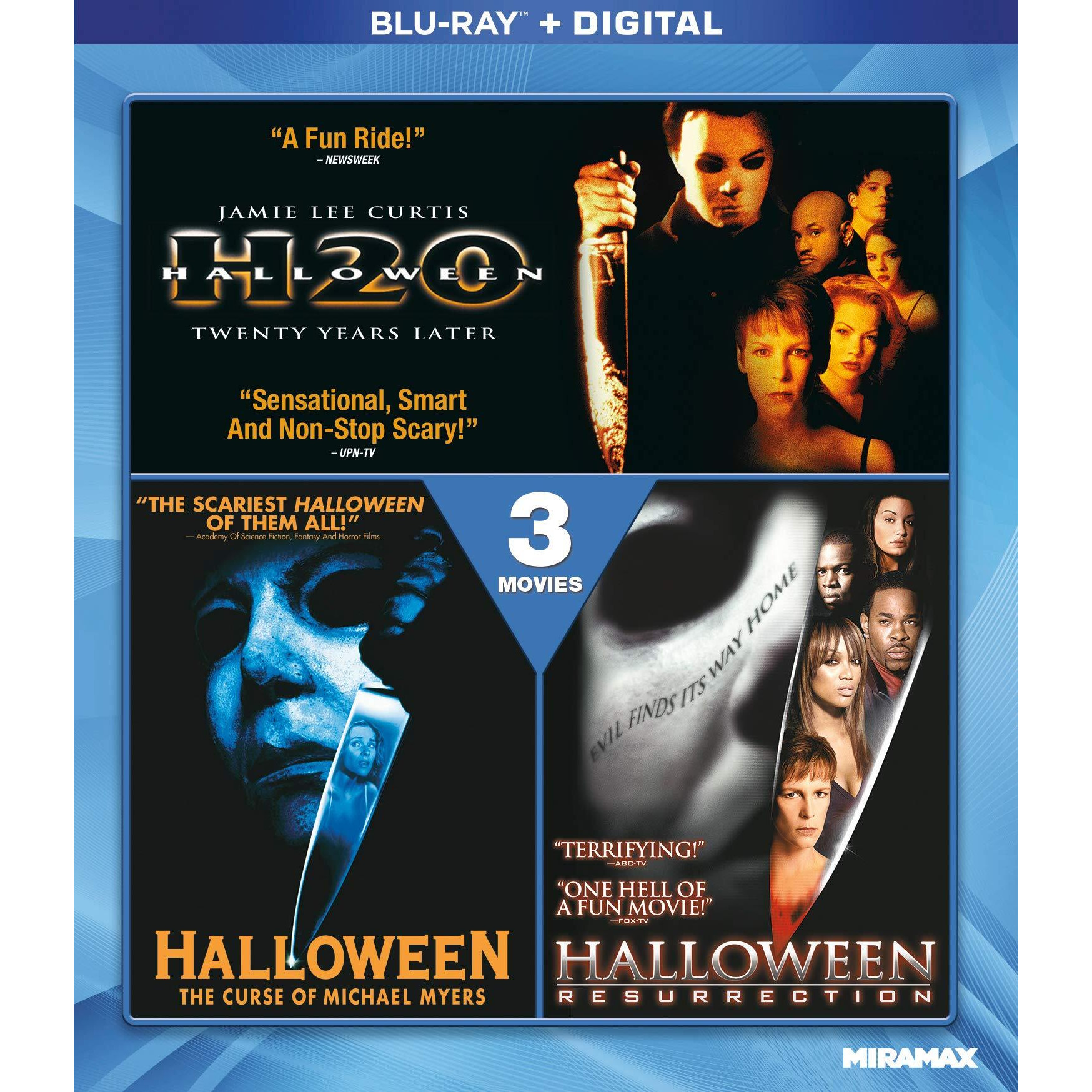Halloween 3-Movie Collection (Blu-Ray  Digital)