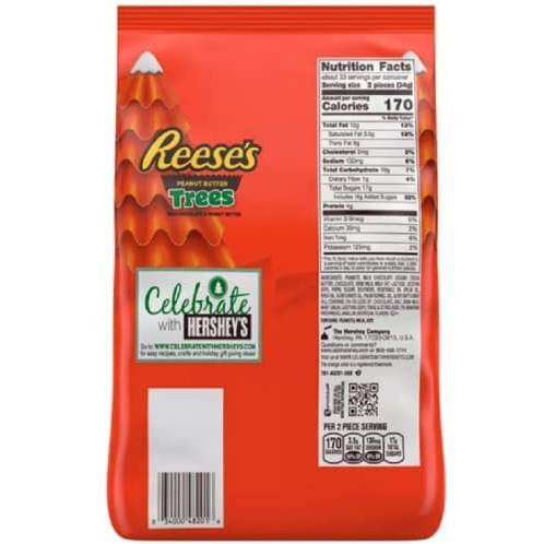 Reese's Holiday Peanut Butter Trees (39.8 Oz., 65 Ct.)