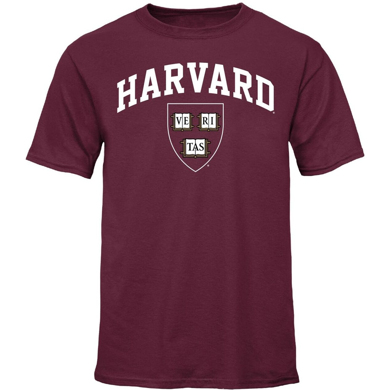Barnesmith Harvard University Crimson Short-Sleeve T-Shirt, Spirit, Crimson, Large