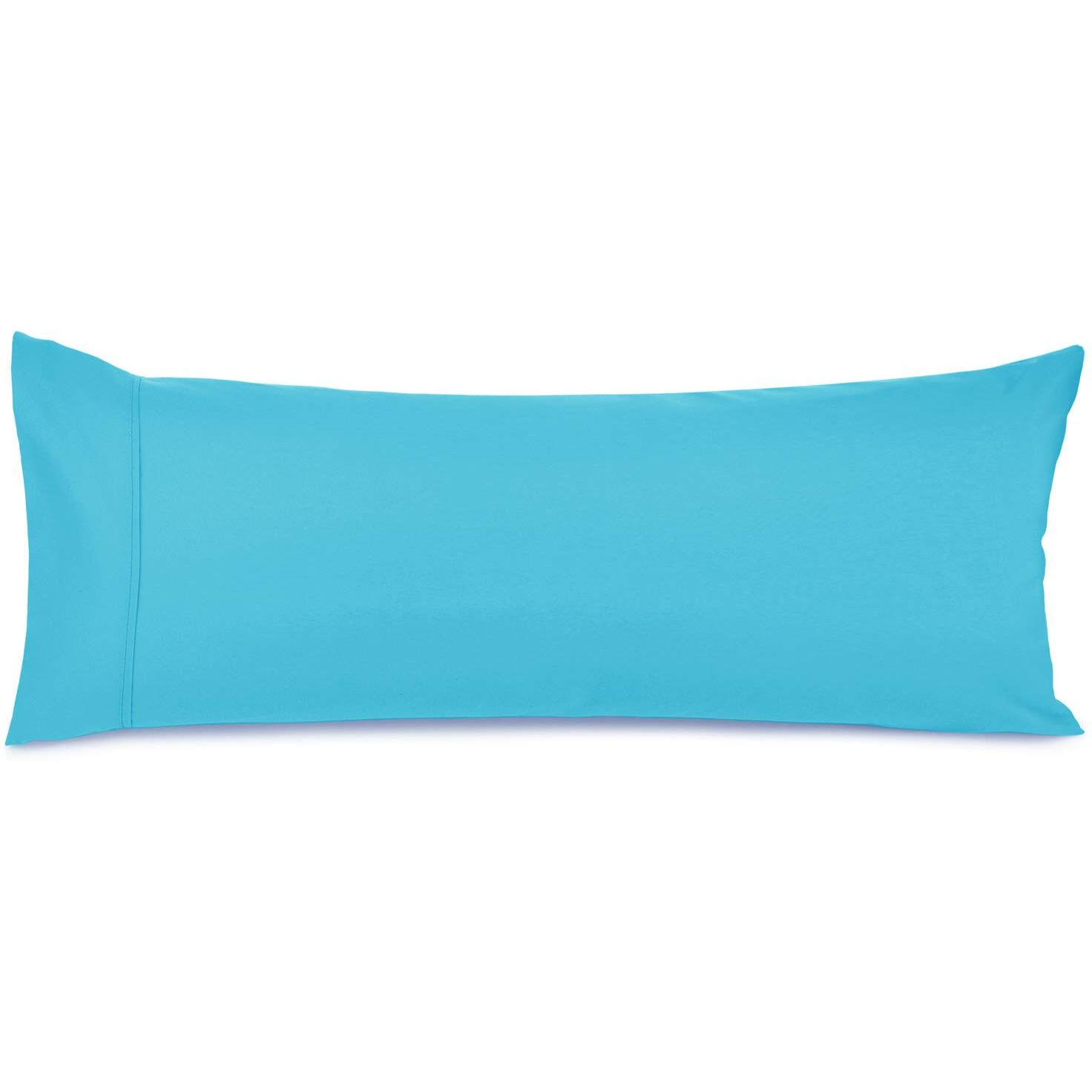 Nestl Body Pillow Cover - Soft Body Pillow Pillowcase - Lightweight Beach Blue Pillowcase - Microfiber Body Pillow Case Cover - 20X54 Inches - Envelope Closure