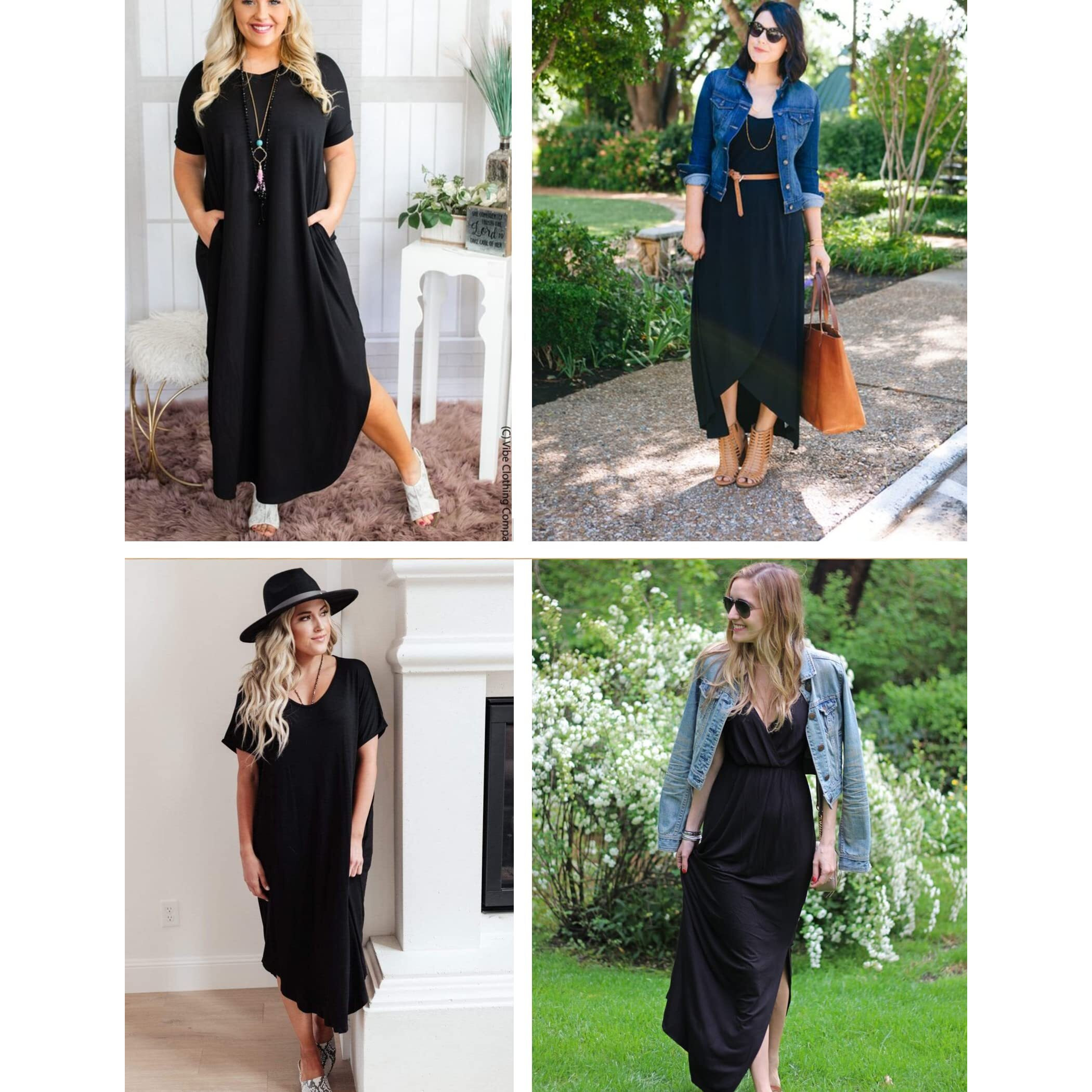 Ekouaer Women 's Nightgowns Long Sleepshirt Short Flare Sleeve Sleepwear Soft Night Shirts With Pockets Black 2Xl