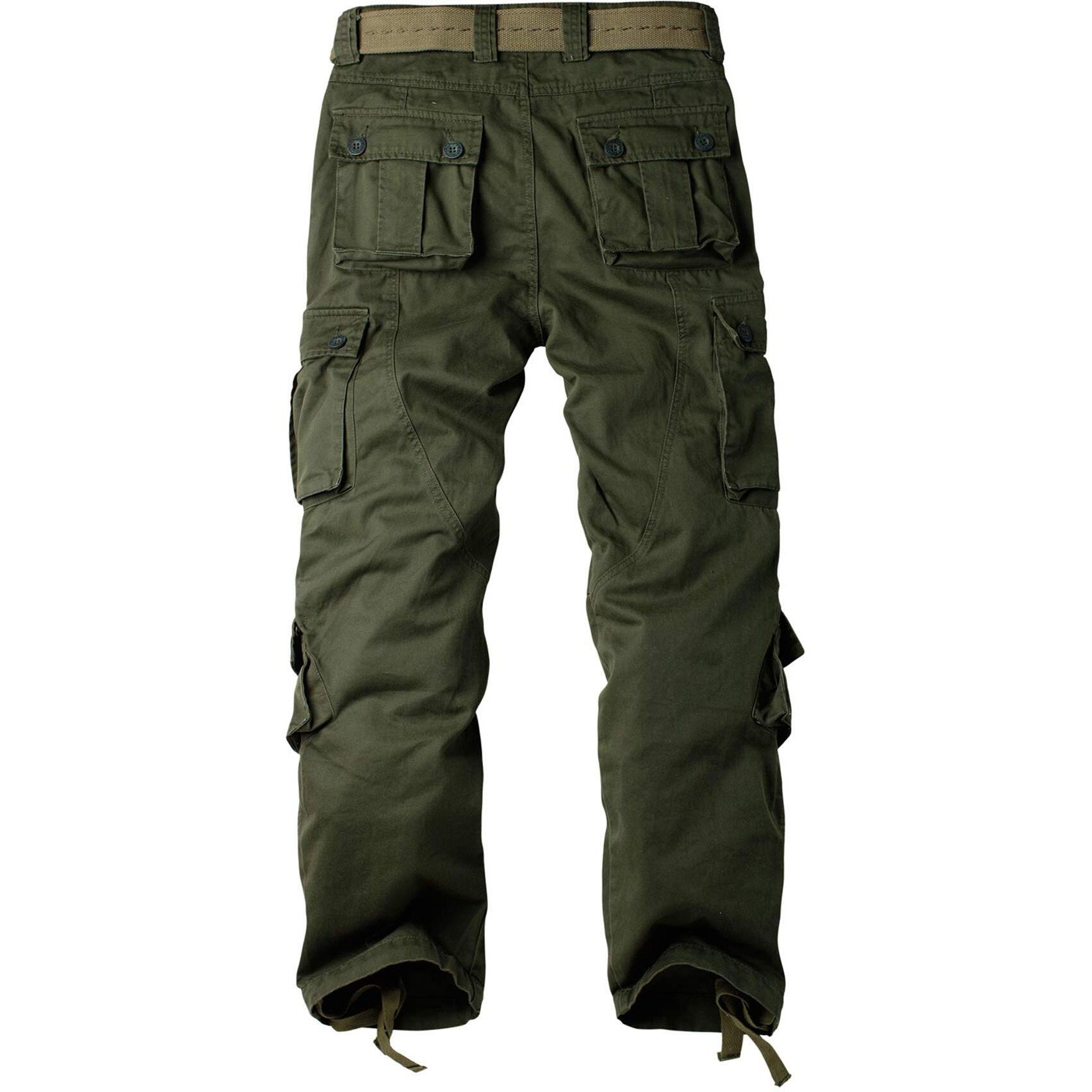 Xnmaya Cargo Pants For Women, Military Army Camo Combat Trousers,Work Camping Hiking Casual Pants With Pockets Army Green Us 18