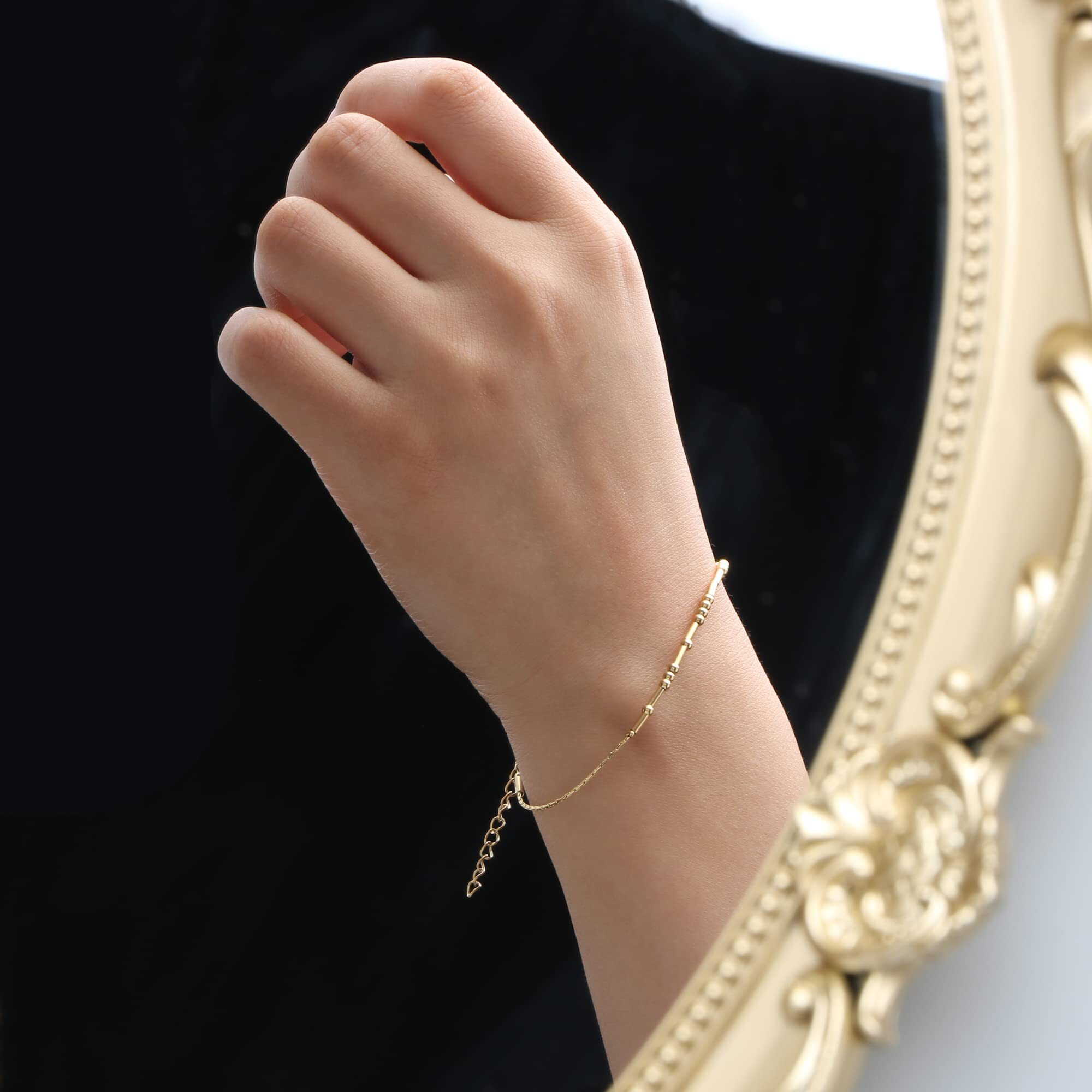 Joycuff Aunt Bracelet Gifts For Women Morse Code Bracelets For Women Mother Mom Mothers Day Birthday Christmas Stianless Steel Jewelry Gifts Gold Bracelet