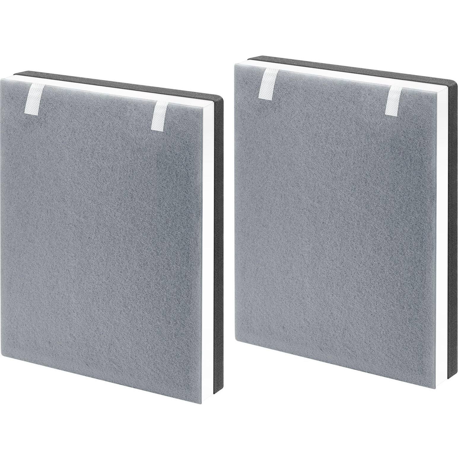2 Pack Vital 100 True Hepa Replacement Filter Compatible With Levoit 100 Air Purifier, H13 And High-Efficiency Activated Carbon Set, Part Number 100-Rf