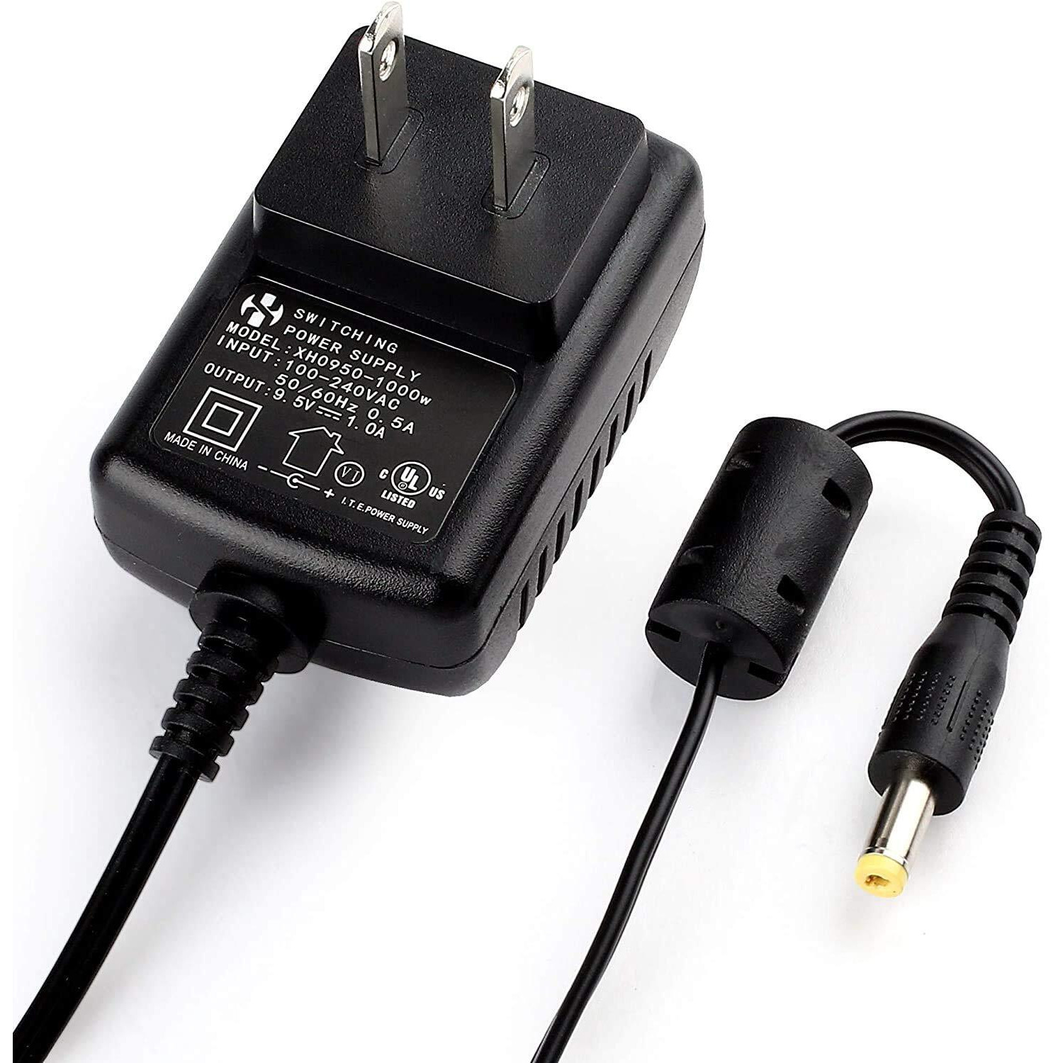 95V Ac Dc Adapter For Casio Piano Keyboard Sa76 Sa77 Sa46, Replacement For Casio Ade95100Lu, 100-240V Ac To 95V Dc Converter, Ul Listed, 98 Ft Cord, By Lotfancy