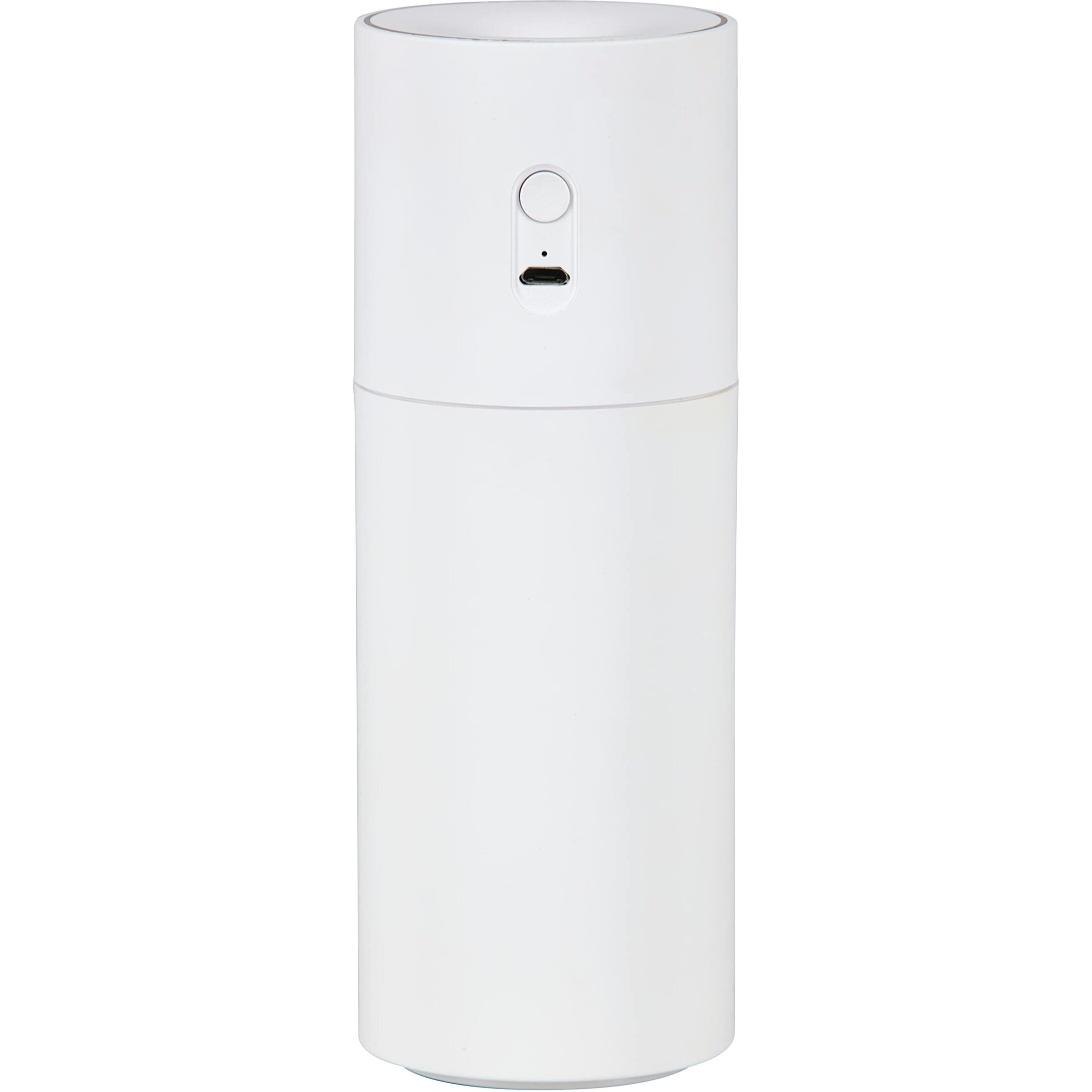Homedics Portable Humidifier - Small Air Humidifiers For Bedroom, Plants, Office, Travel - Cool Mist Humidifiers, Color-Changing Accent Light, 2 Mist Settings, White