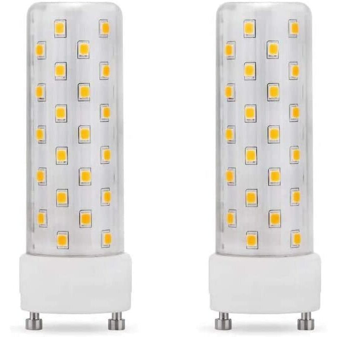 Makergroup Gu24 Led Light Bulb 4000K Neutral White High Brightness For Bathroom Ceiling Fan 13W 18W 23W T2 Spiral Cfl Light Replacement, 120V 10W 2Pcs(Not Dimmable)