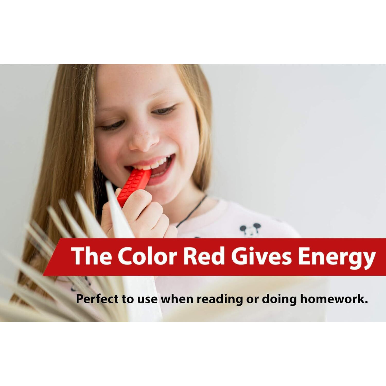 Tilcare Chew Chew Sensory Necklace - Best For Kids Or Adults That Like Biting Or Have Autism - Perfectly Textured Silicone Chewy Toys - Chewing Pendant For Boys (5-Pack)