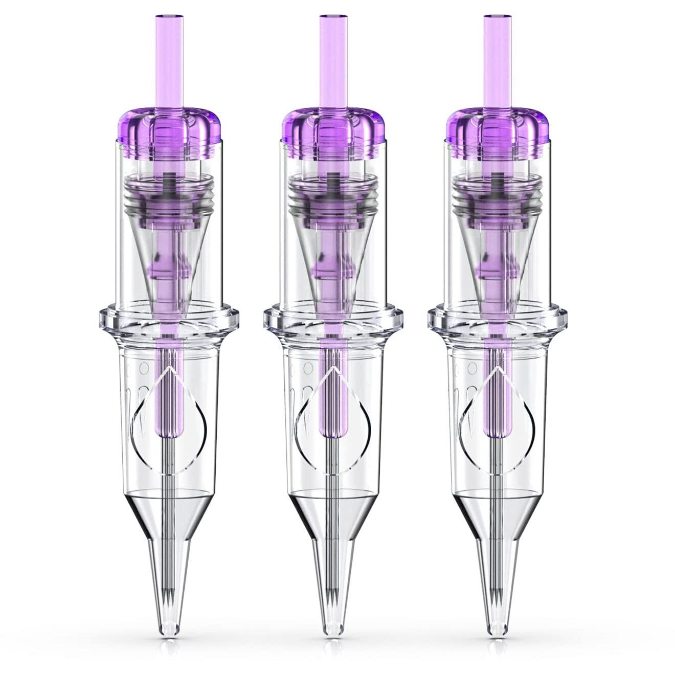 Wormhole Tattoo Cartridge Needles, 20Pcs 7Rs Disposable Tattoo Needle Cartridges Standard 7 Round Shader For Tattoo Pen Tattoo Cartridge Machine Permanent Makeup Tattoo Supplies (1207Rs)