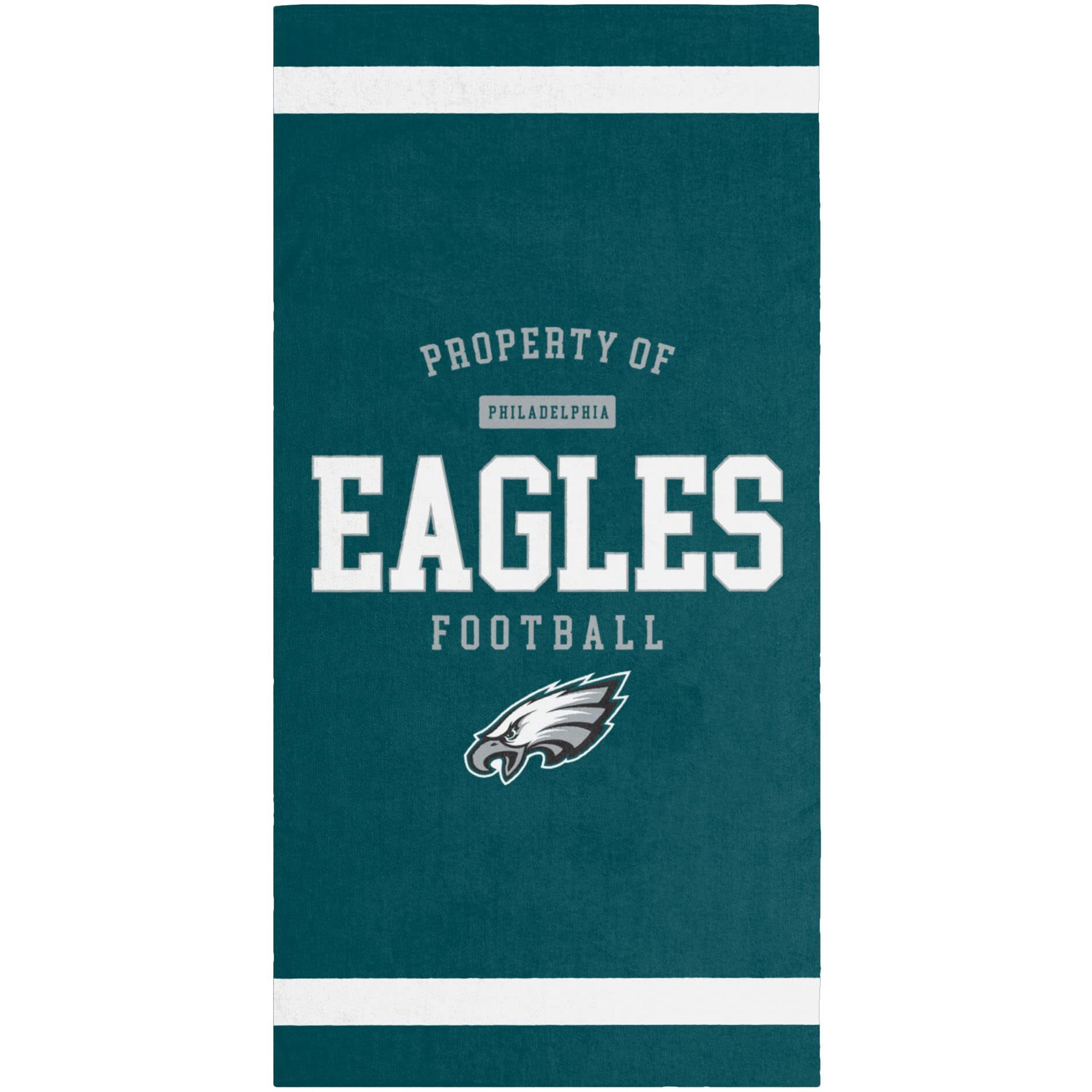 Foco Philadelphia Eagles Nfl Property Of Beach Towel