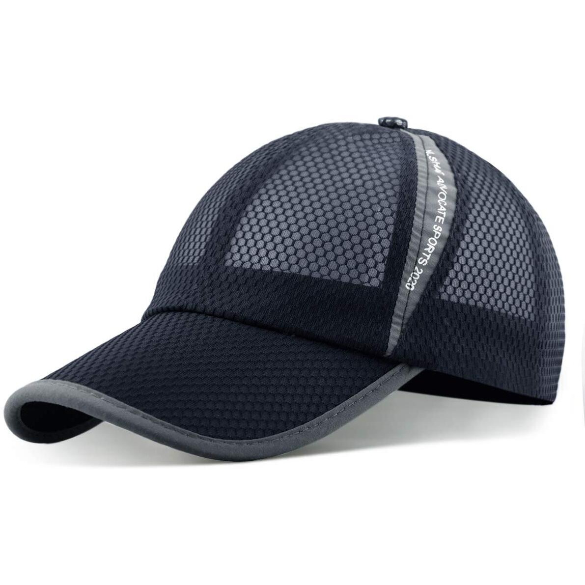 Ellewin Unisex Breathable Full Mesh Baseball Cap Quick Dry Running Hat Lightweight Cooling Water Sports Hat