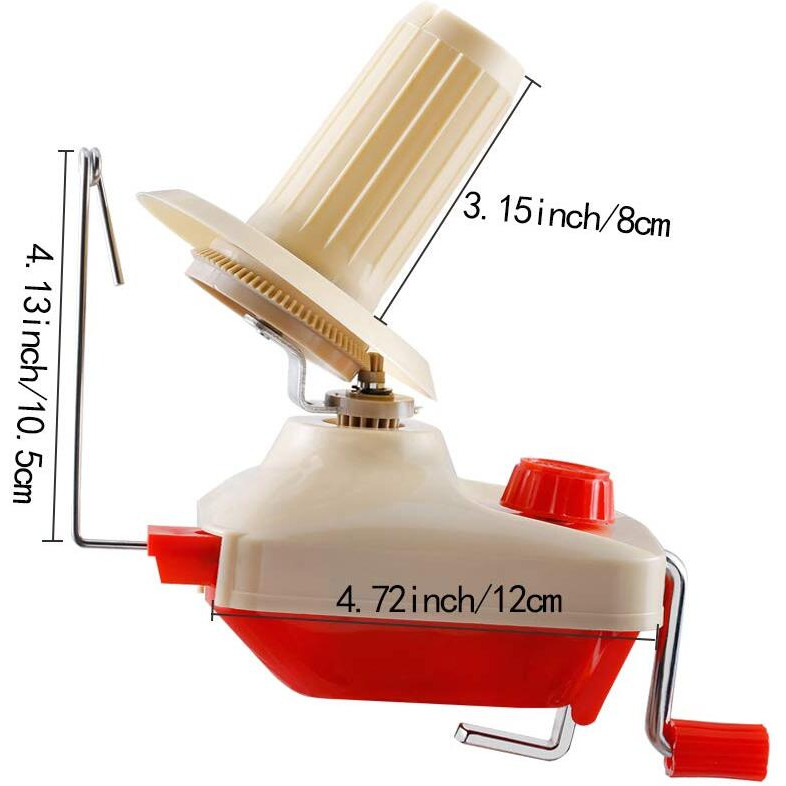 Butuze Yarn Ball Winder With 53 Pieces Stitch Markers Knitting Kit, Convenient Ball Winder For Yarn, Yarn Swift And Ball Winder Combo With Easy Installation For Yarn Storage