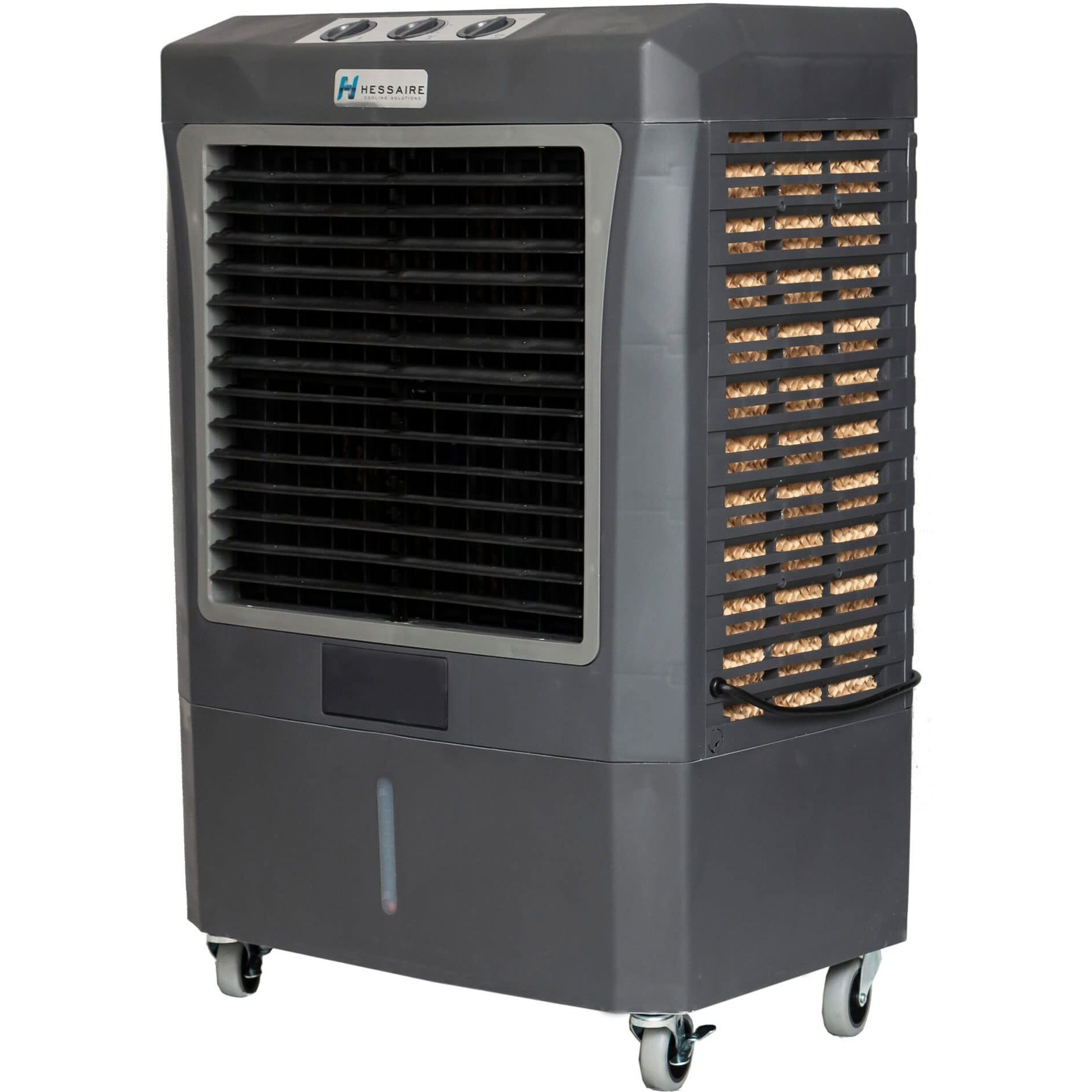 Hessaire Mc37M Indoor Or Outdoor Portable Oscillating Evaporative Swamp Air Cooler For 950 Square Feet Of Space With Water Reservoir