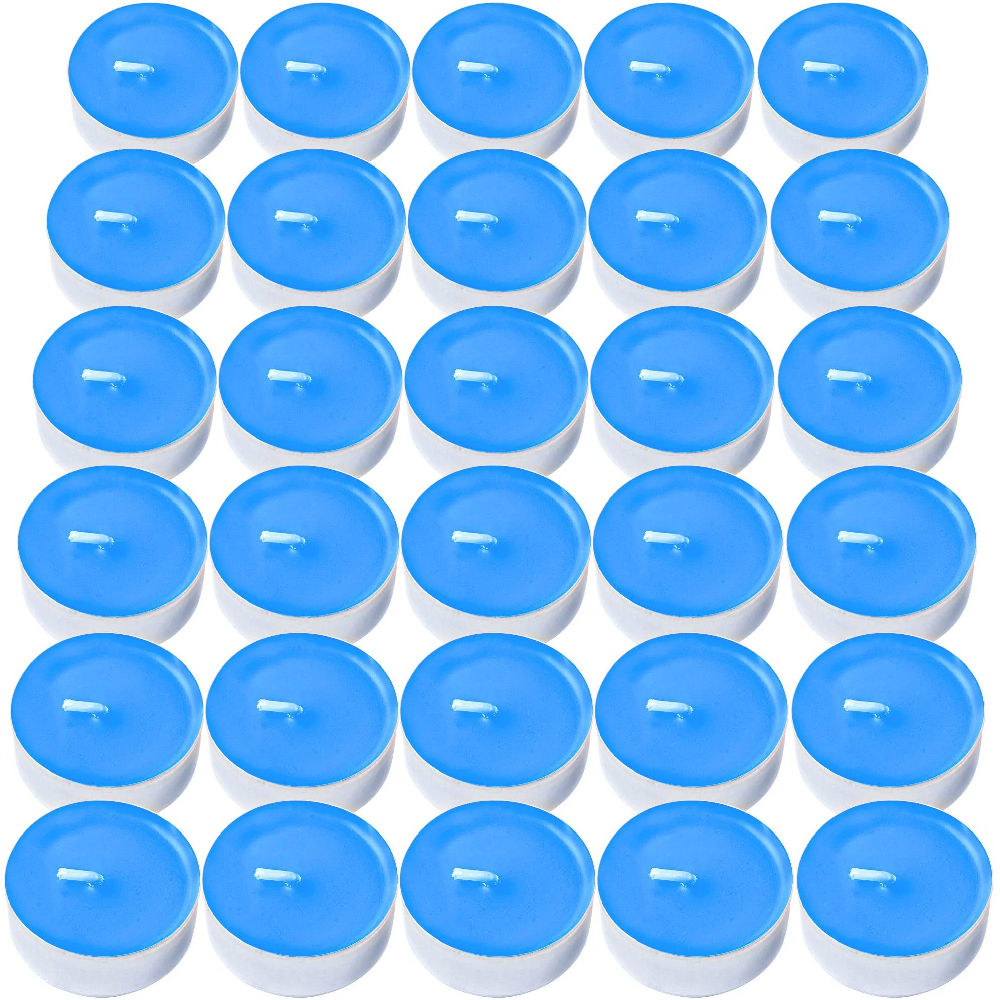 Decorrack 30 Tealight Candles, Aqua Breeze Scented, Pleasant Fragrance Candle, Long Lasting Air Freshener (Pack Of 30)