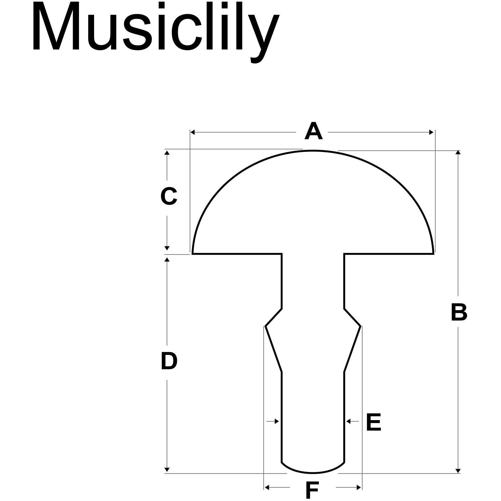 Musiclily Pro 2.9Mm Stainless Steel Guitar Fret Wires Jumbo Gauge Fretwire 24 Frets For Bass Or Ibanez/Esp/Jackson