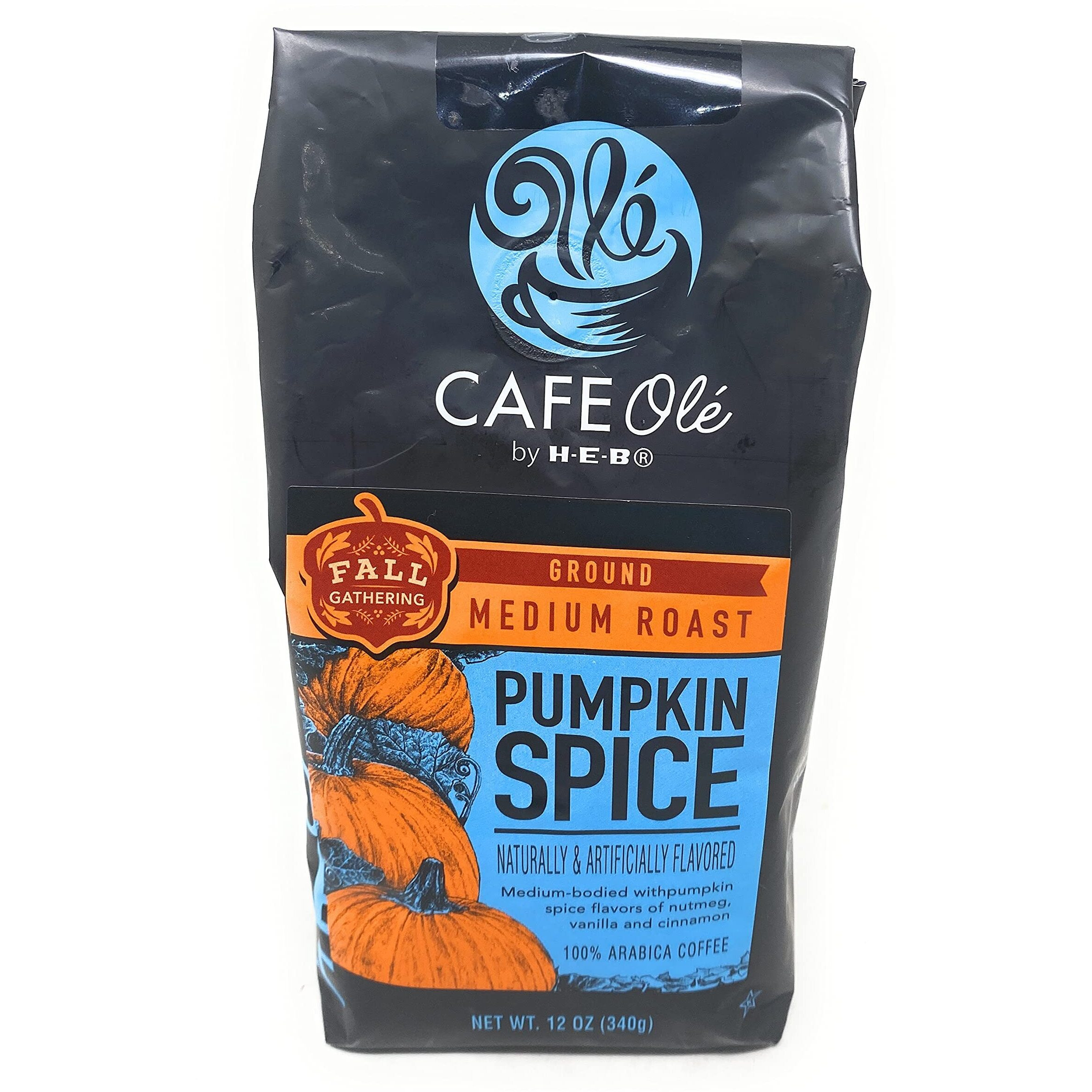 Heb Cafe Ole Ground Coffee 12Oz Bag (Pack Of 3) (Fall Spice)
