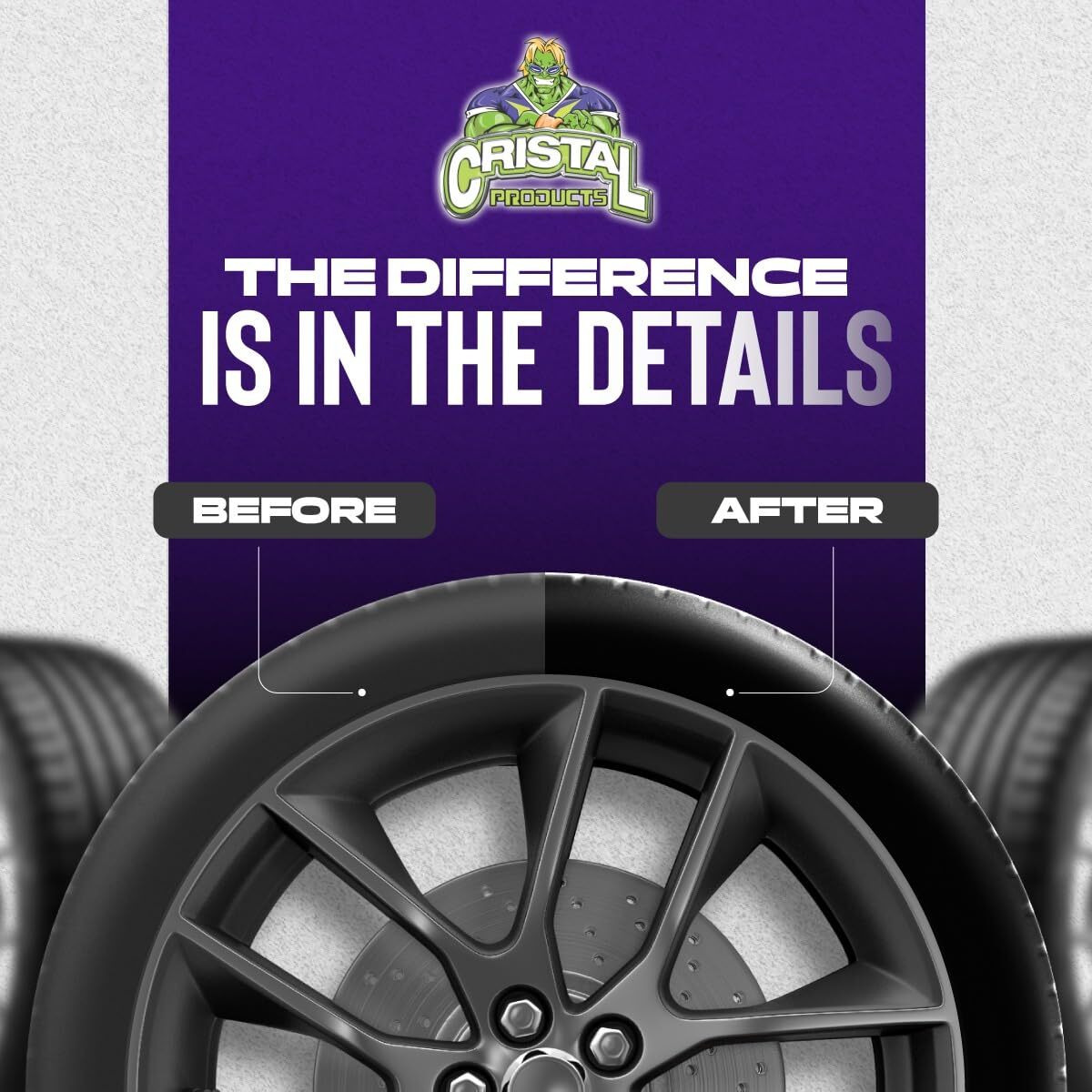 Cristal Products Untouchable Wet Tire Shine (6)