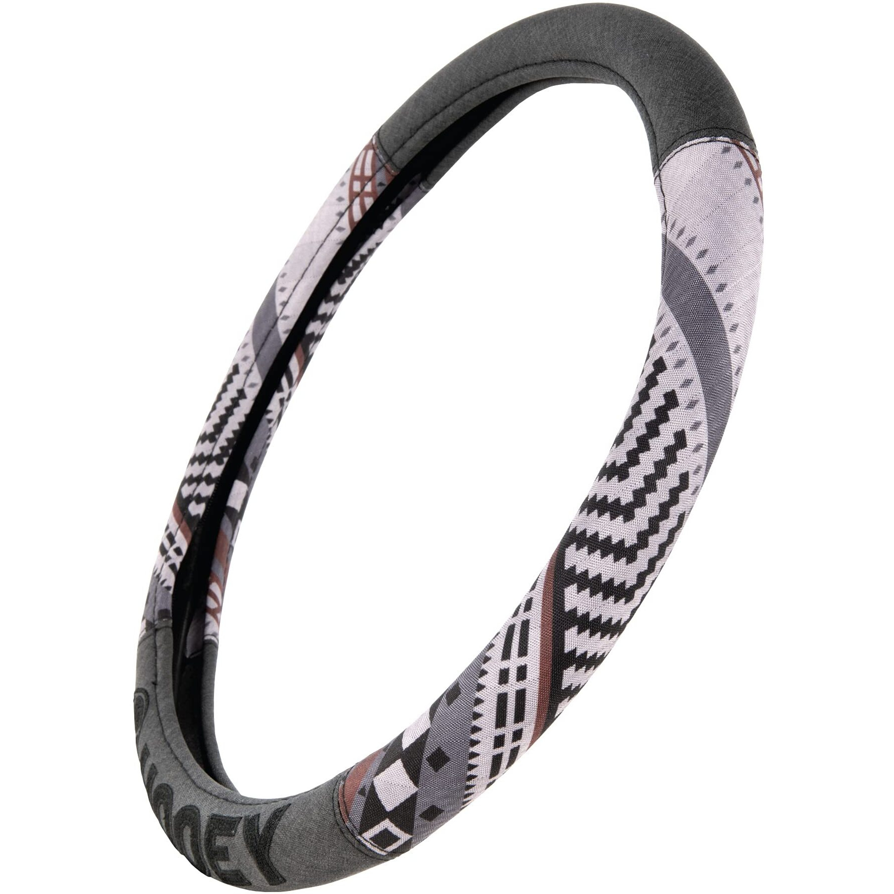 Hooey Steering Wheel Cover, Universal-Fit, Easy To Install For Cars, Truck, Van, Suv, Hazer (Baja)