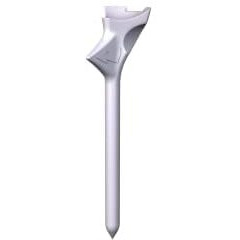 Flightpath Premium Golf Tees - Durable Plastic Golf Tees Designed To Enhance Golf Shot Distance & Precision - Robotically Tested To Reduce Ball Spin - Usga Approved Golf Equipment - (8 Pack, 2.75