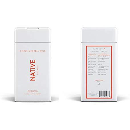 Native Body Wash - Citrus & Herbal Musk - 115 Oz (340Ml)