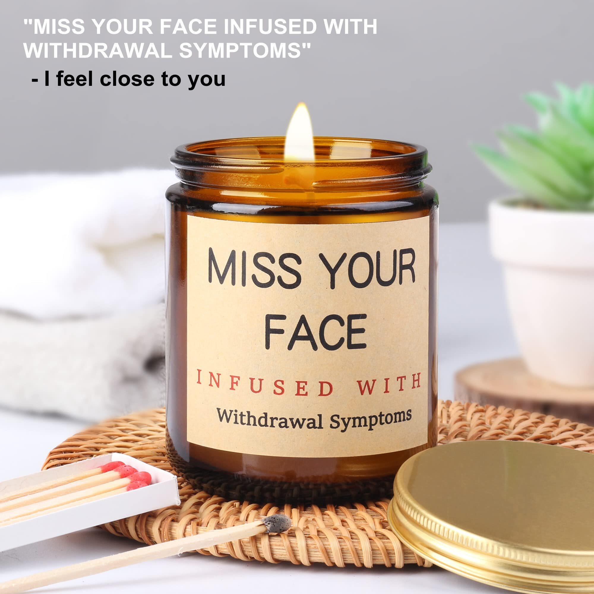 Gifts For Women Best Friends, Birthday Gifts For Her Him Father Mother Girlfriend Wife Coworker Boy Friend, Dad Gifts From Daughter Son, Soy Wax Lavender Scent