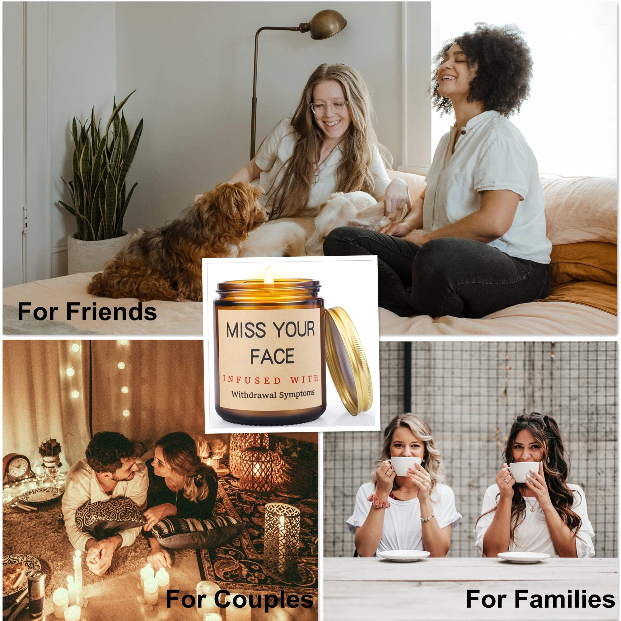Gifts For Women Best Friends, Birthday Gifts For Her Him Father Mother Girlfriend Wife Coworker Boy Friend, Dad Gifts From Daughter Son, Soy Wax Lavender Scent