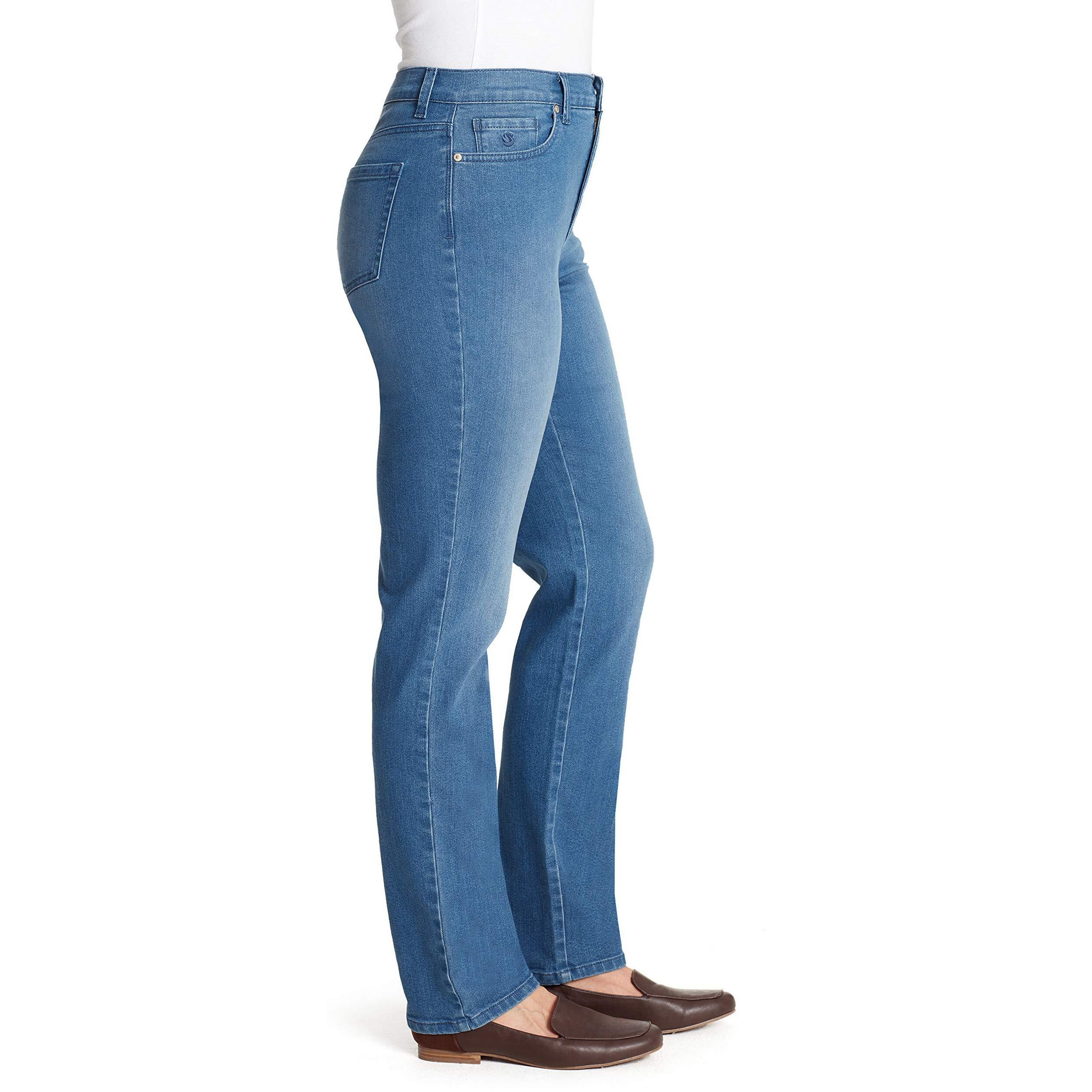 Gloria Vanderbilt Women's Amanda Classic High Rise Tapered Jean, Frisco, 10 Petite Short