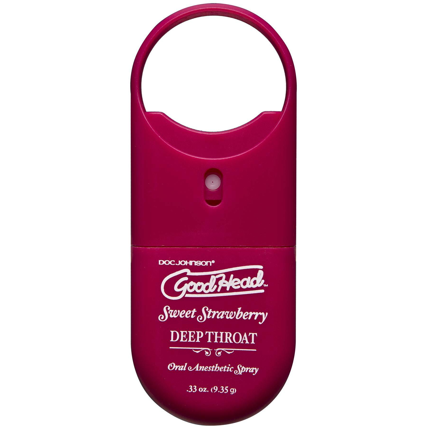 Adiva Intimates Goodhead Deep Throat Spray To Go (Strawberry)