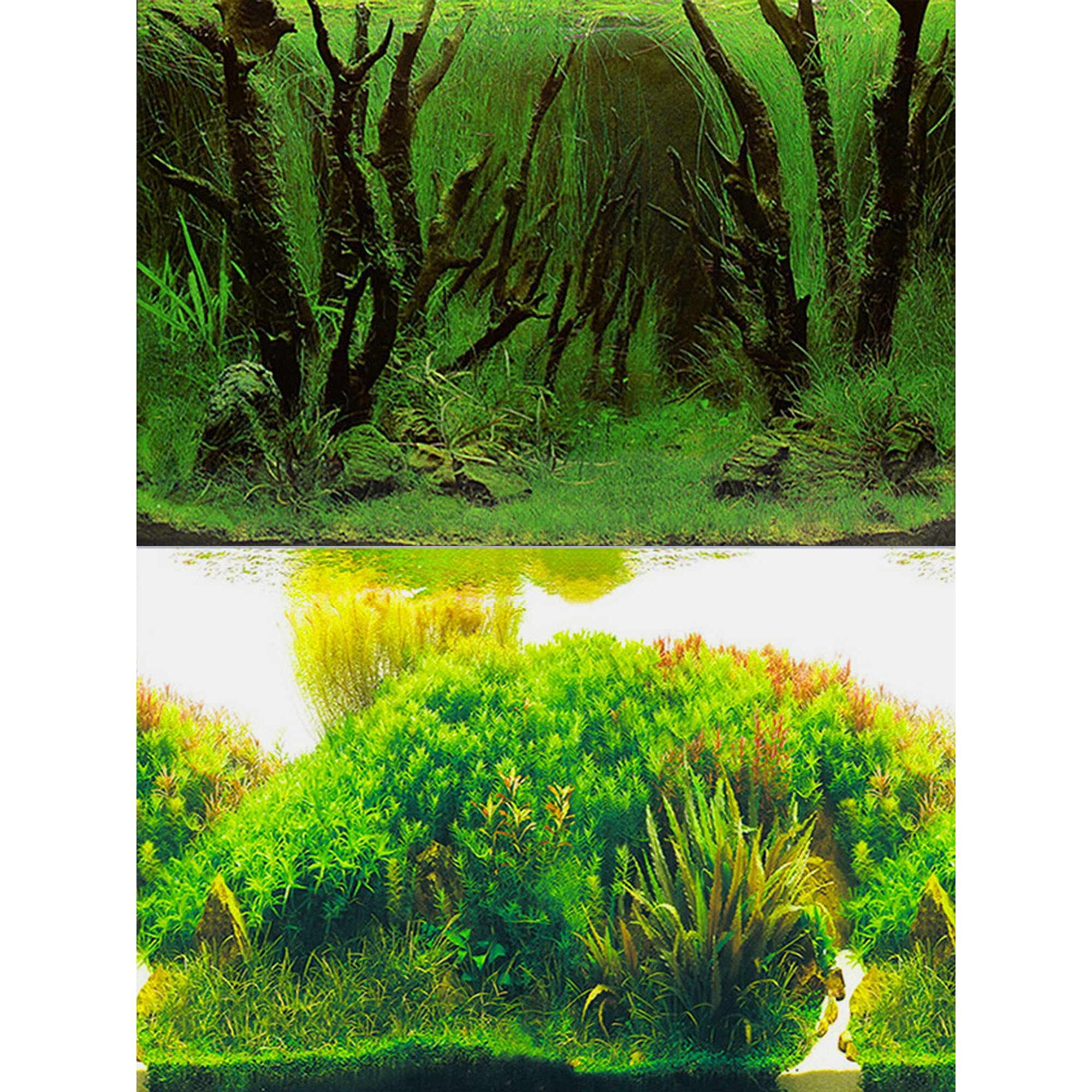 Elebox Fish Tank Stickers Wallpaper Seaweed Background Aquarium Background Decoration Water Plants Fish Tank Background 15.7"&quotX 40""