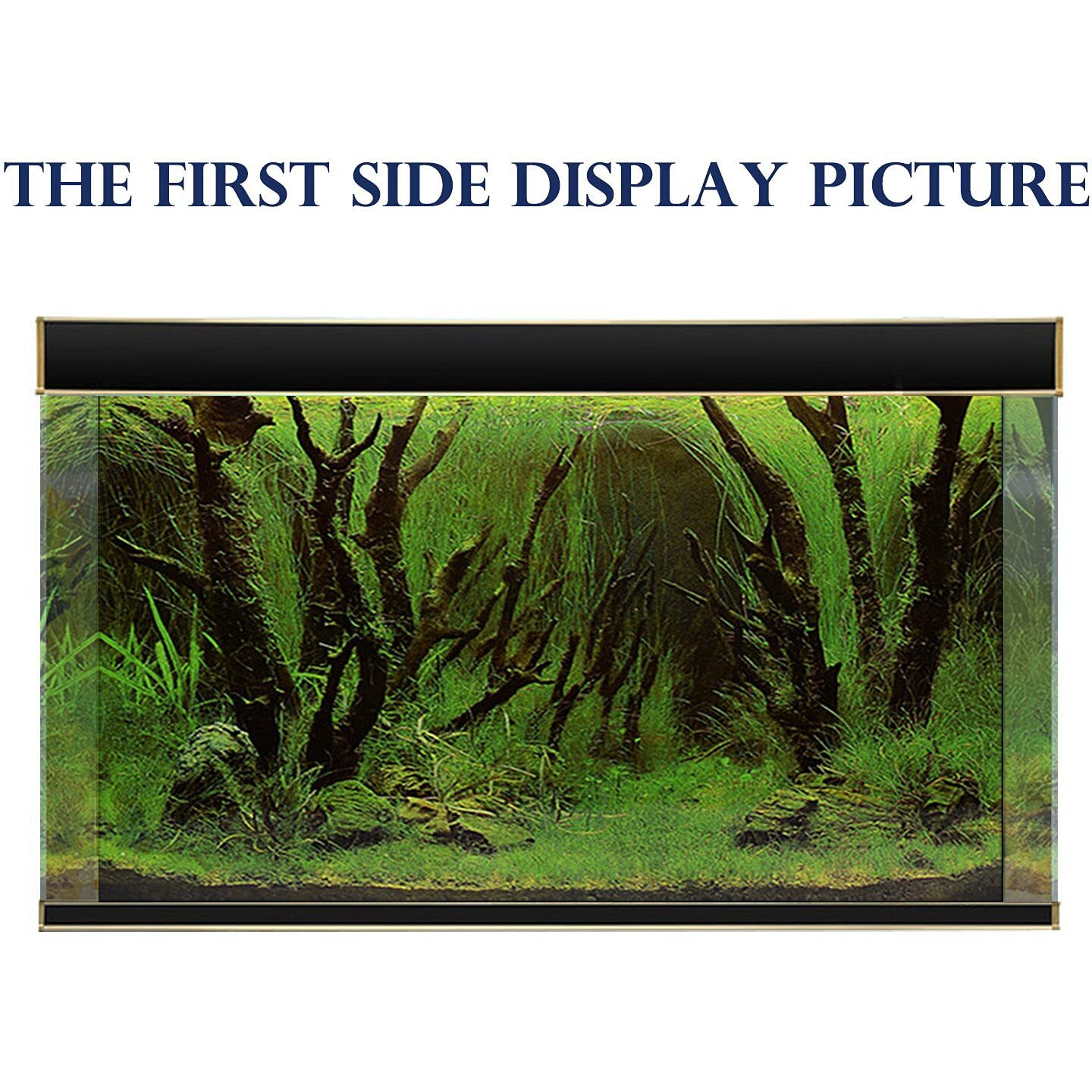 Elebox Fish Tank Stickers Wallpaper Seaweed Background Aquarium Background Decoration Water Plants Fish Tank Background 15.7"&quotX 40""