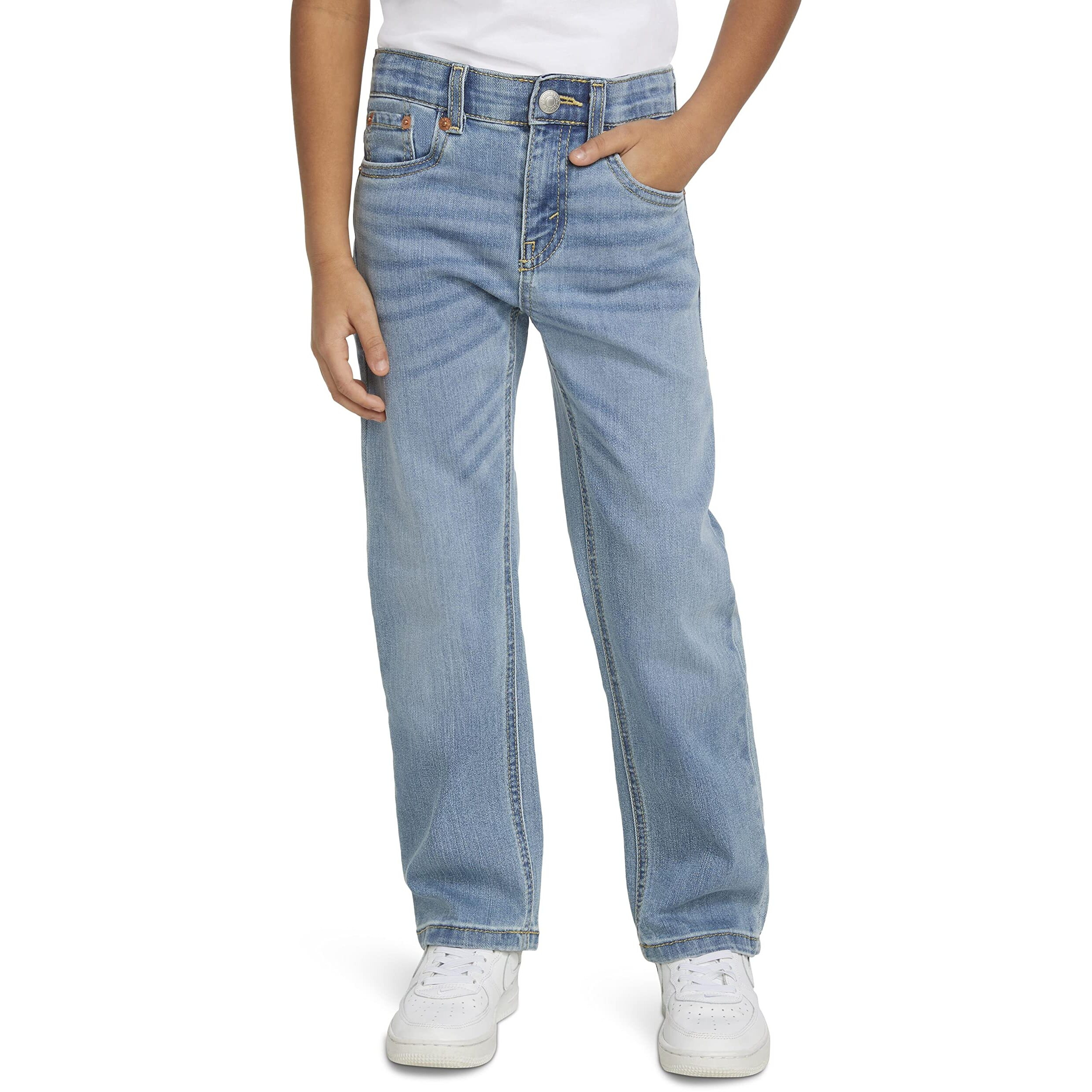 Levi's Boys' 514 Straight Fit Jeans, Blue Stone, 14