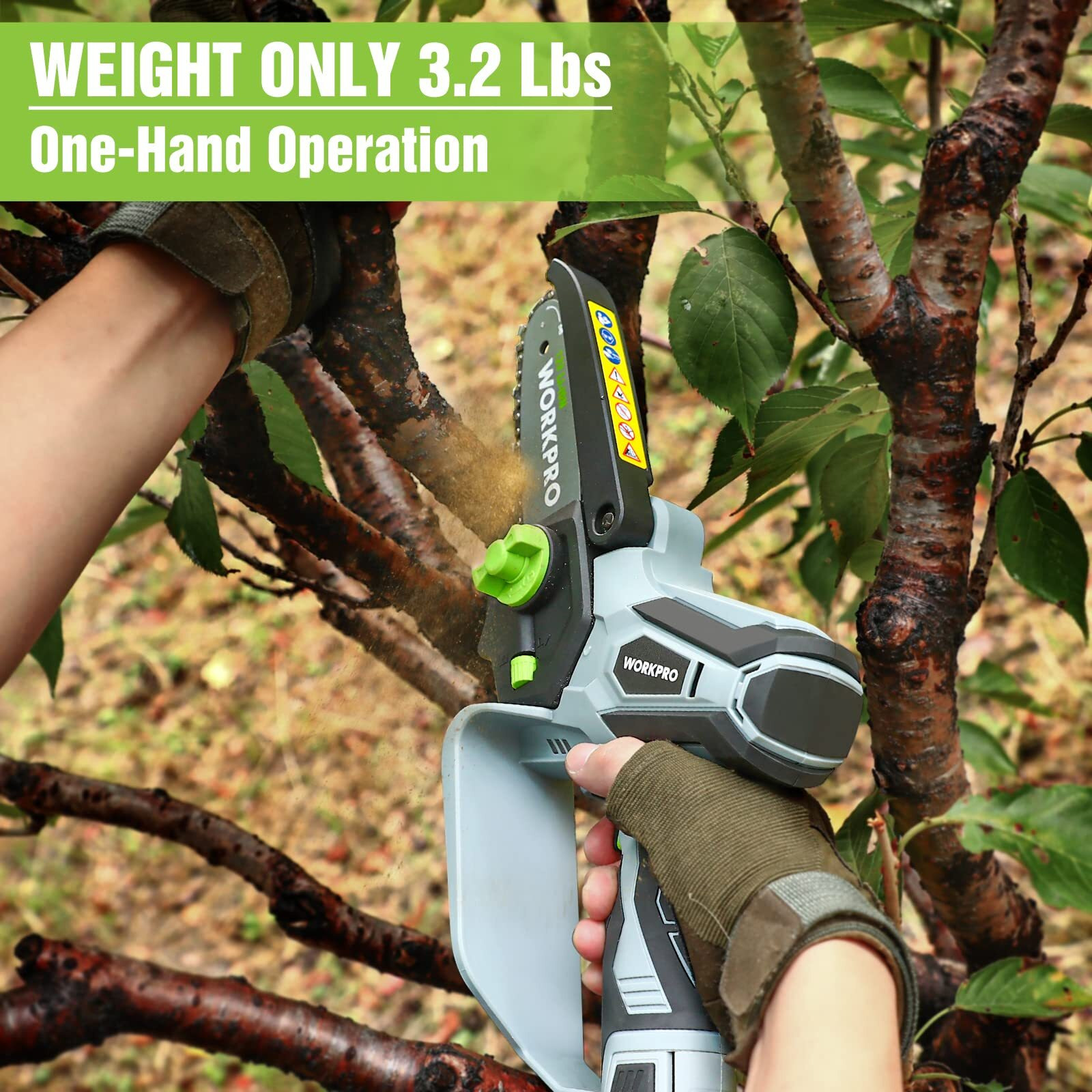 Workpro Mini Chainsaw, 6.3