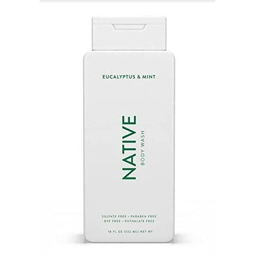 Native Body Wash - Eucalyptus & Mint - 115 Oz (340Ml), Hydrating