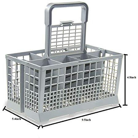 Yours Universal Dishwasher Cutlery Basket Fits Kenmore, Whirlpool, Bosch, Maytag, Kitchenaid, Maytag, Samsung, Ge, And More