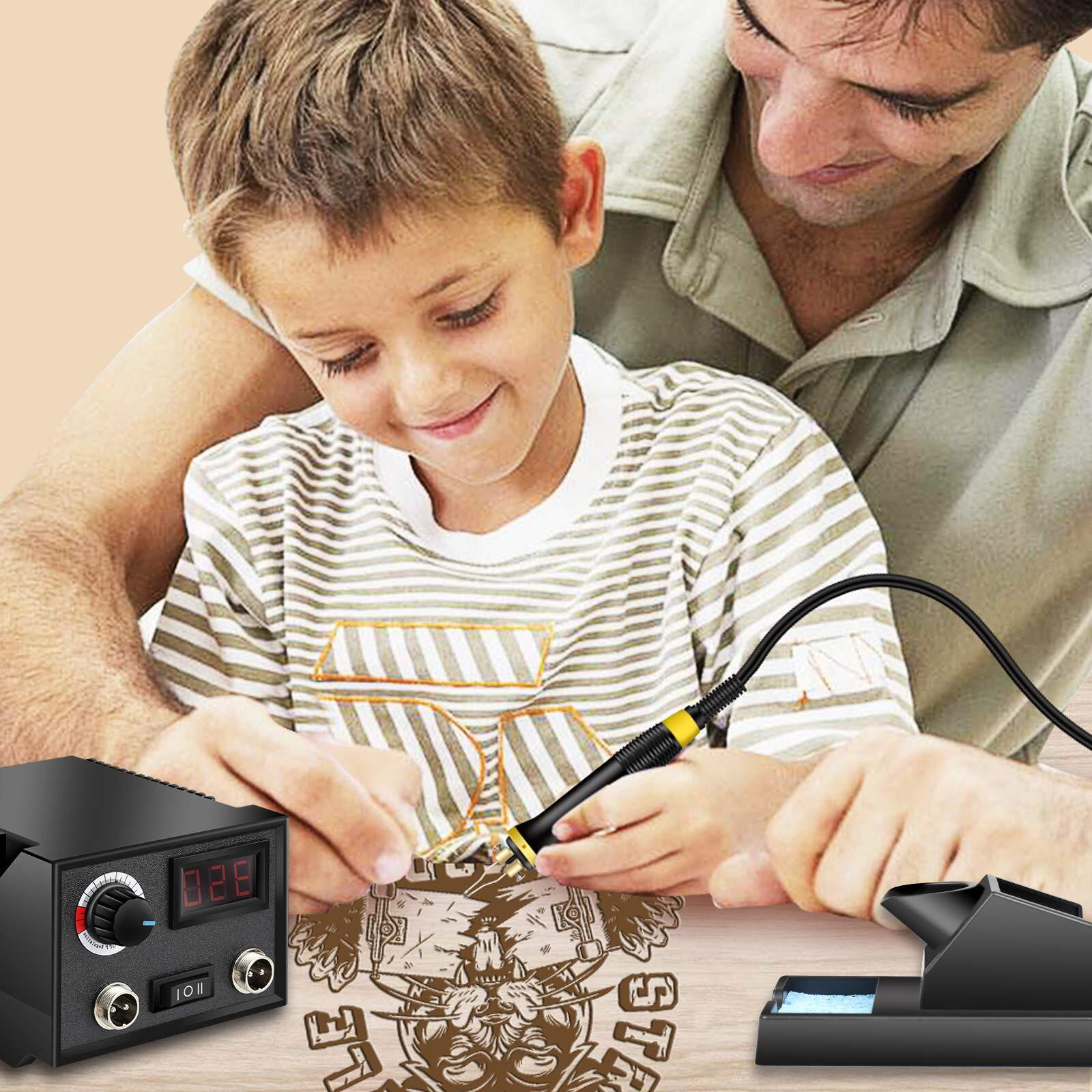 Wood Burning Kit,Wood Burning Tool,Wood Burner Tool,Wood Burning Tips,Pyrography Kit, Wood Burning Kit For Beginners,Wood Burning Kit For Kids,Reminder For Australian Users, Use Voltage 110~127V