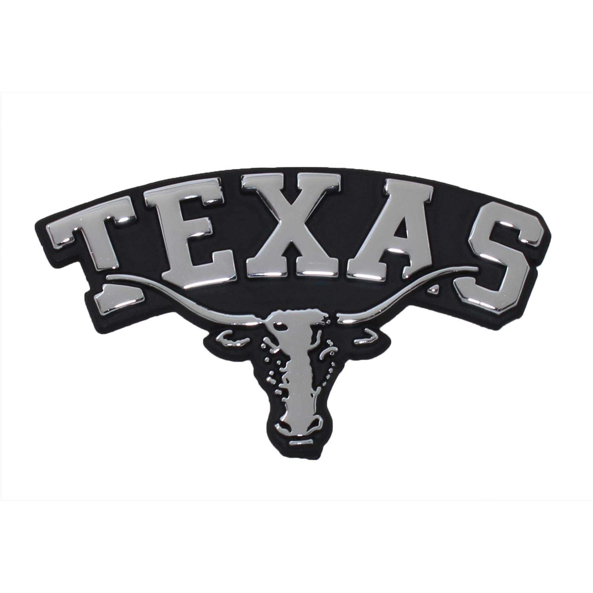 The University Of Texas Longhorns Metal Auto Emblem (Retro)