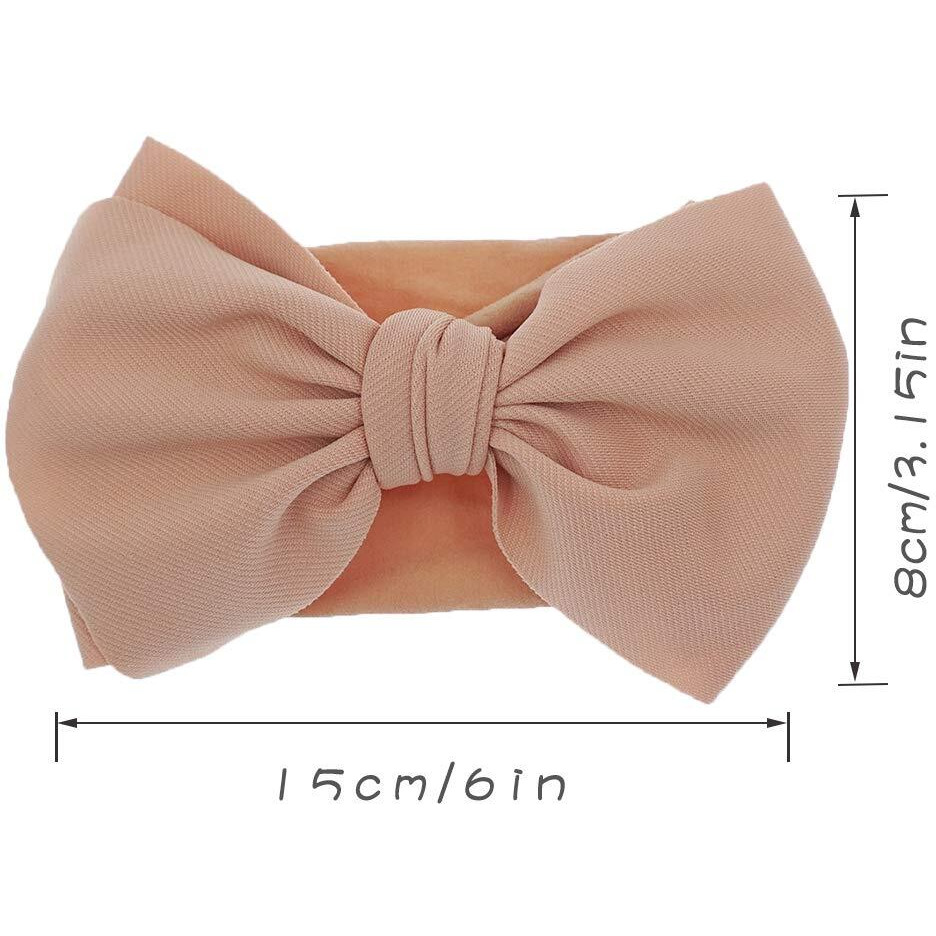 Kidocheese Baby Girl Bows Nylon Headbands With Bows Hair Bow Handmade Hairbands Elastics Hair Accessories For Newborn Infant Toddlers Kids (Kk69-04)