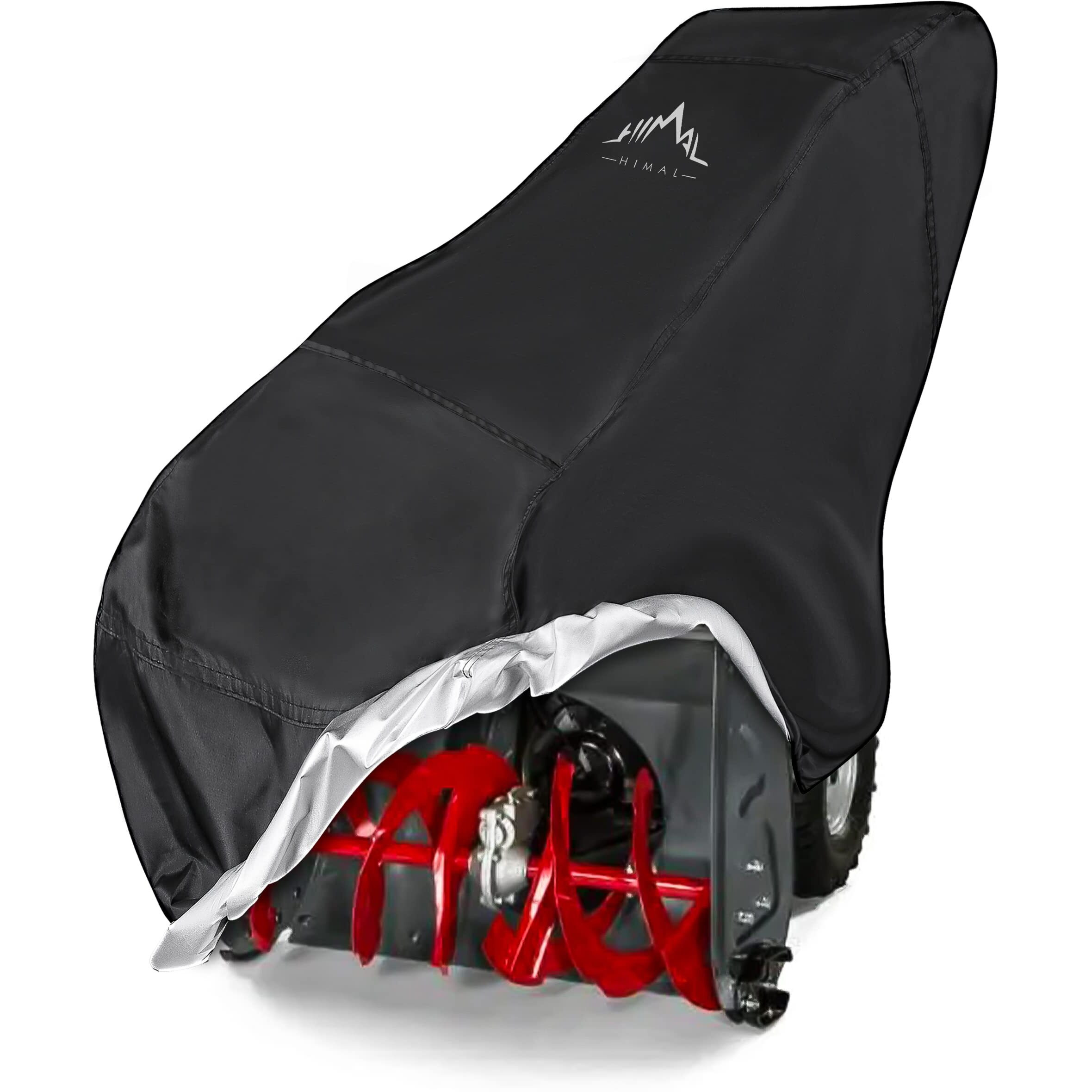 Himal Outdoors Snow Blower Cover-Heavy Duty Polyester Snow Thrower Cover,Waterproof,Uv Protection,Universal Size Snow Blower Covers For Most Electric Two Stage Snow Blowers 58"" L X 33"" W X 52"" H(Xl)