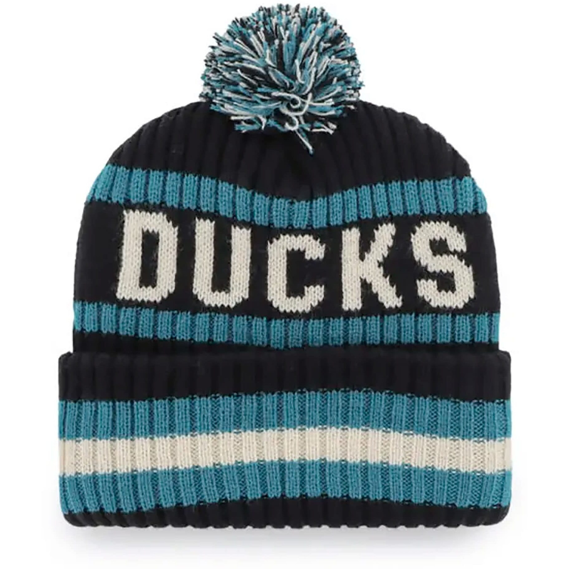 Anaheim Ducks Bering '47 Cuff Knit Osf / Black / A