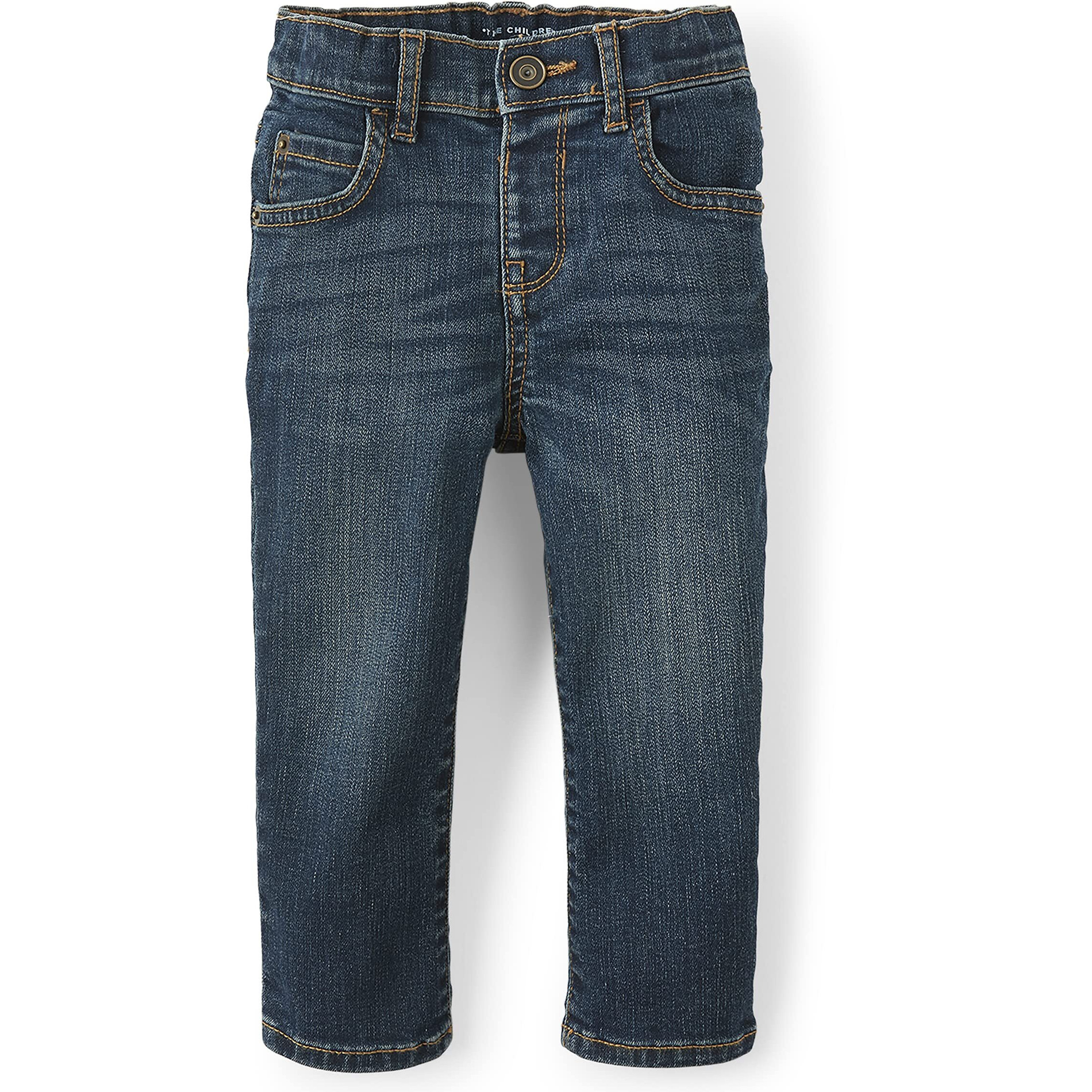 The Children's Place Baby Boys And Toddler Boys Stretch Skinny Jeans, Lt Med Stone, 3T