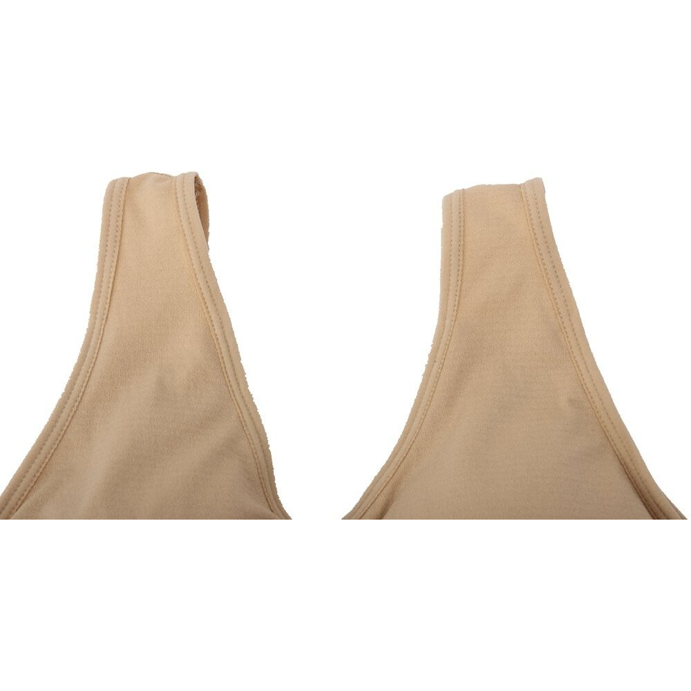 Ohlyah Women S Seamless Wire-Free Bra With Removable Pads Pack 3 Pack Nude Xxxl 38Dd 40D 42C 42D 44B 44C