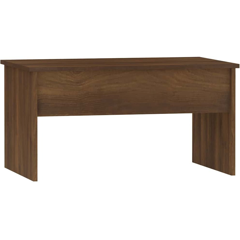 Vidaxl Coffee Table Brown Oak 31.5"&quotX19.9"&quotX16.3"" Engineered Wood