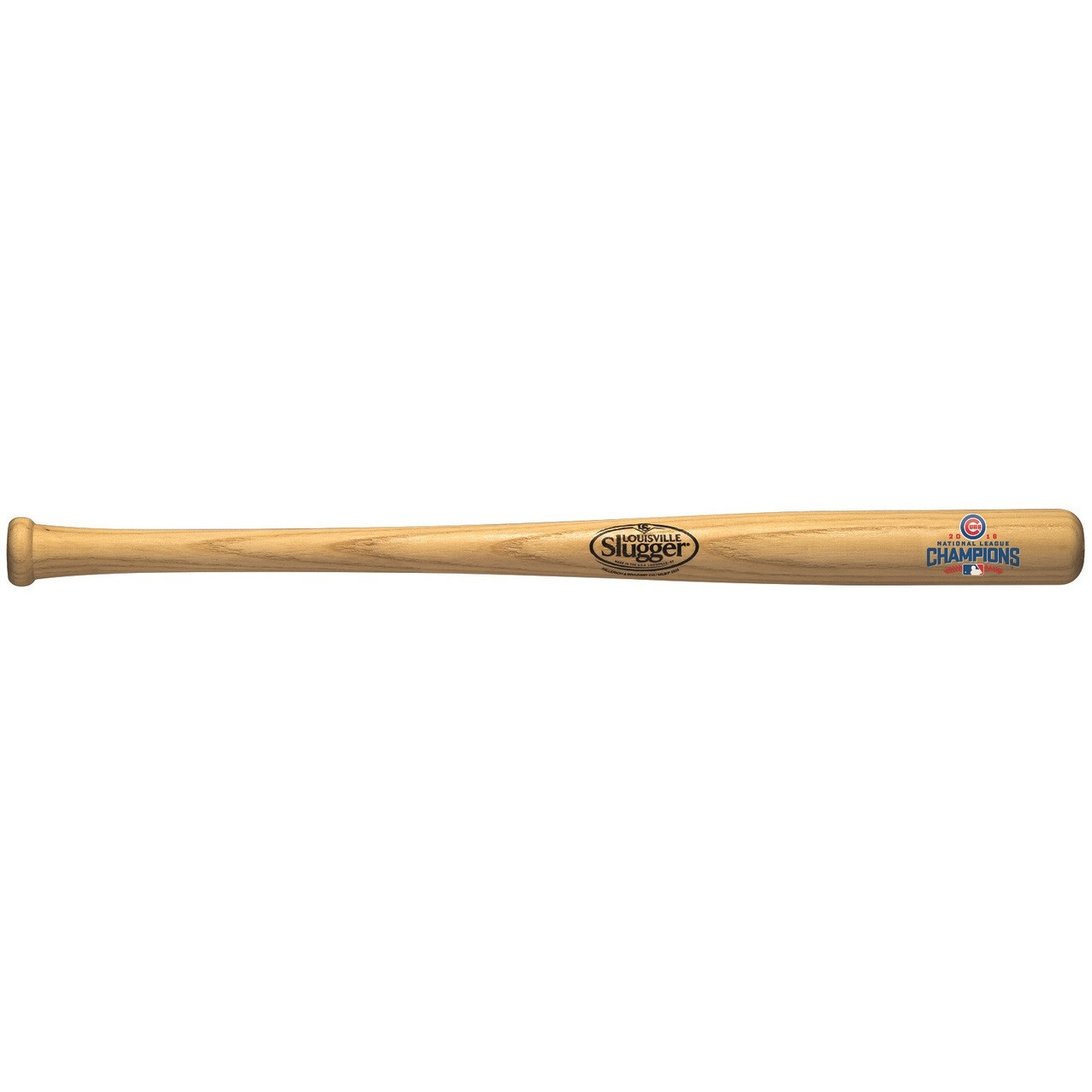 Chicago Cubs Bat 18 Inch Natural With Logo 2016 World Series Champs Co